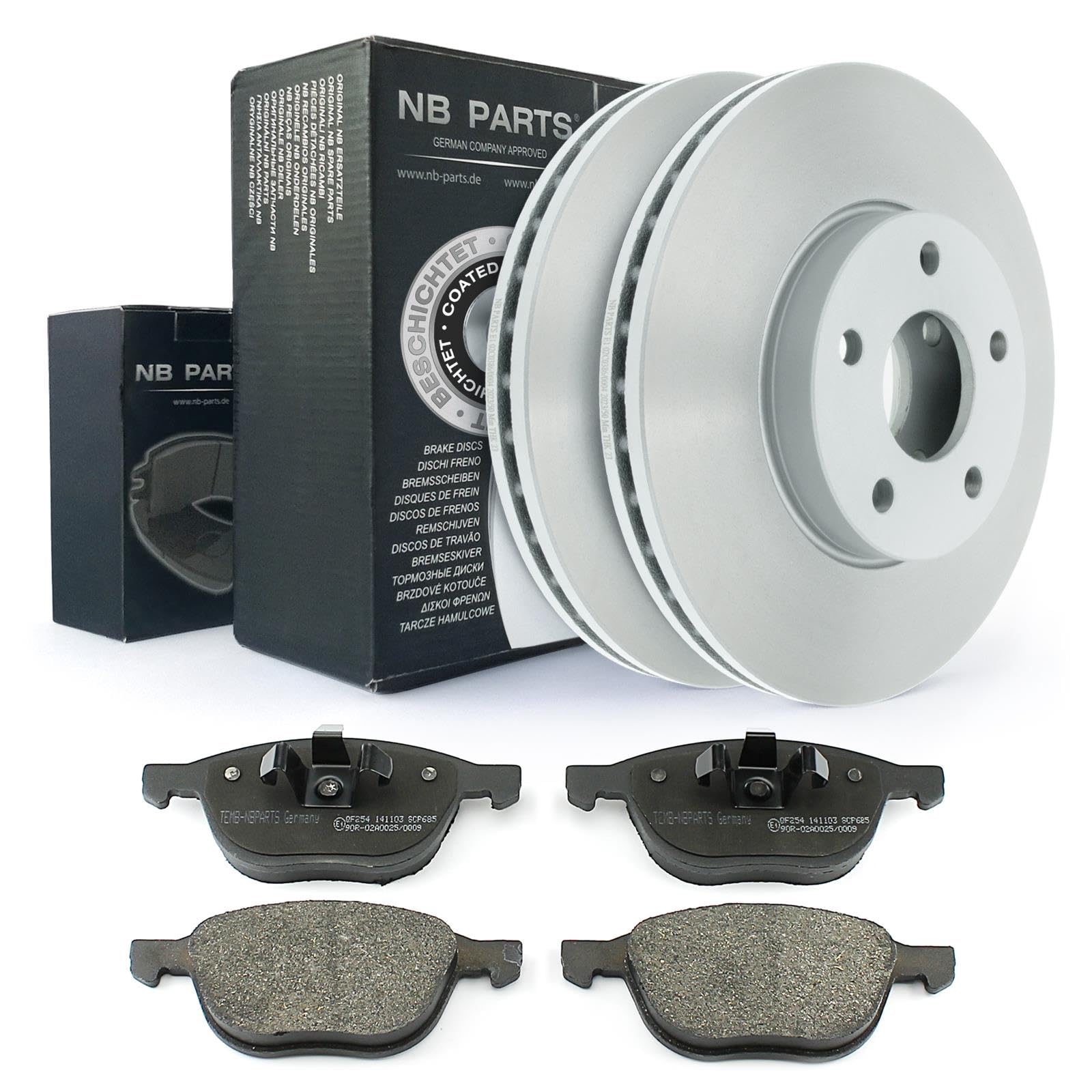 Bremsen/BREMSSCHEIBEN + BREMSBELÄGE VORNE NB PARTS GERMANY 10042999 Bremsen/BREMSSCHEIBEN + BREMSBELÄGE VORNE NB PARTS GERMANY 10042999 von NB PARTS