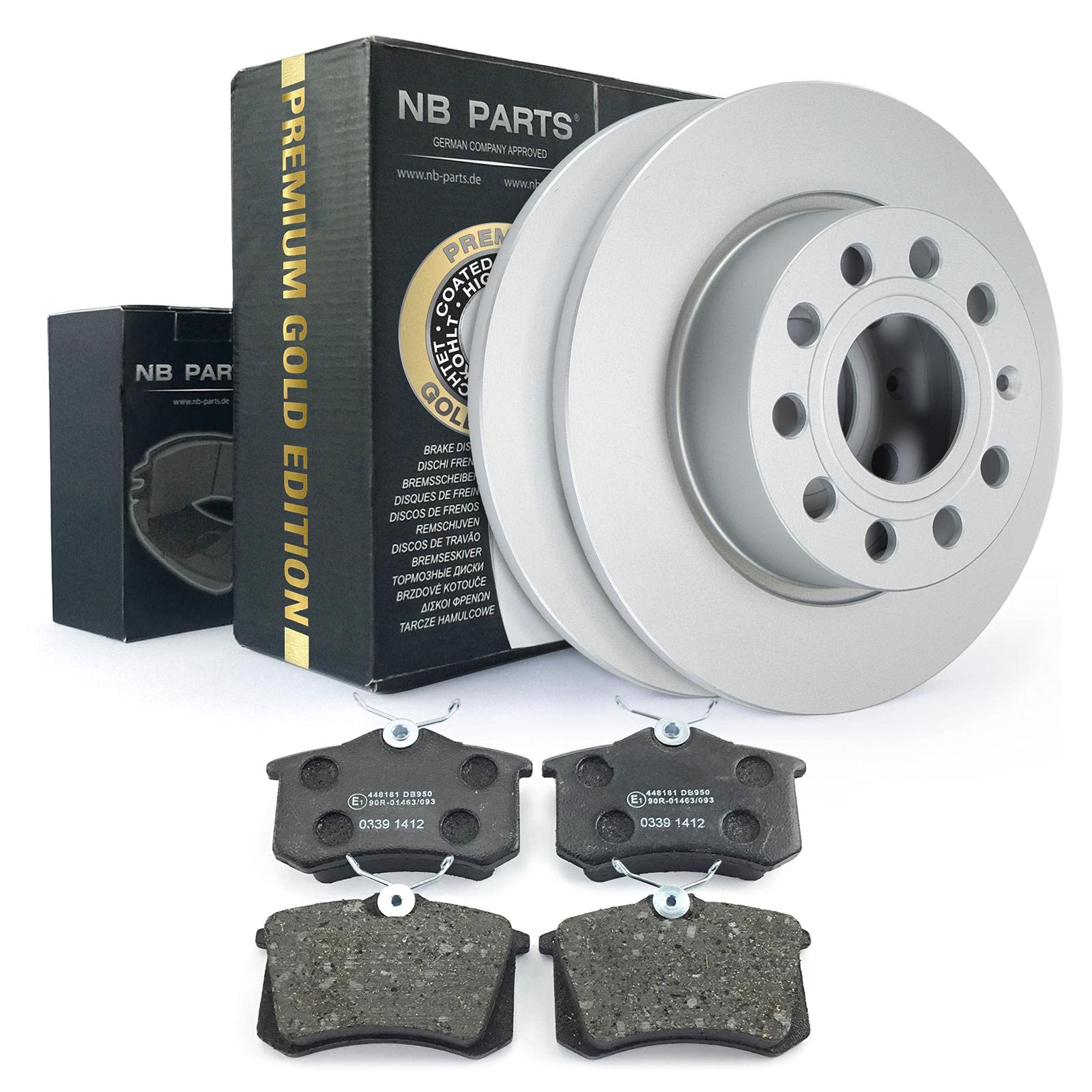NB PARTS PREMIUM EDITION 10075492 Bremsscheiben + Bremsbeläge hinten NB PARTS PREMIUM EDITION 10075492 Bremsscheiben + Bremsbeläge hinten von NB PARTS
