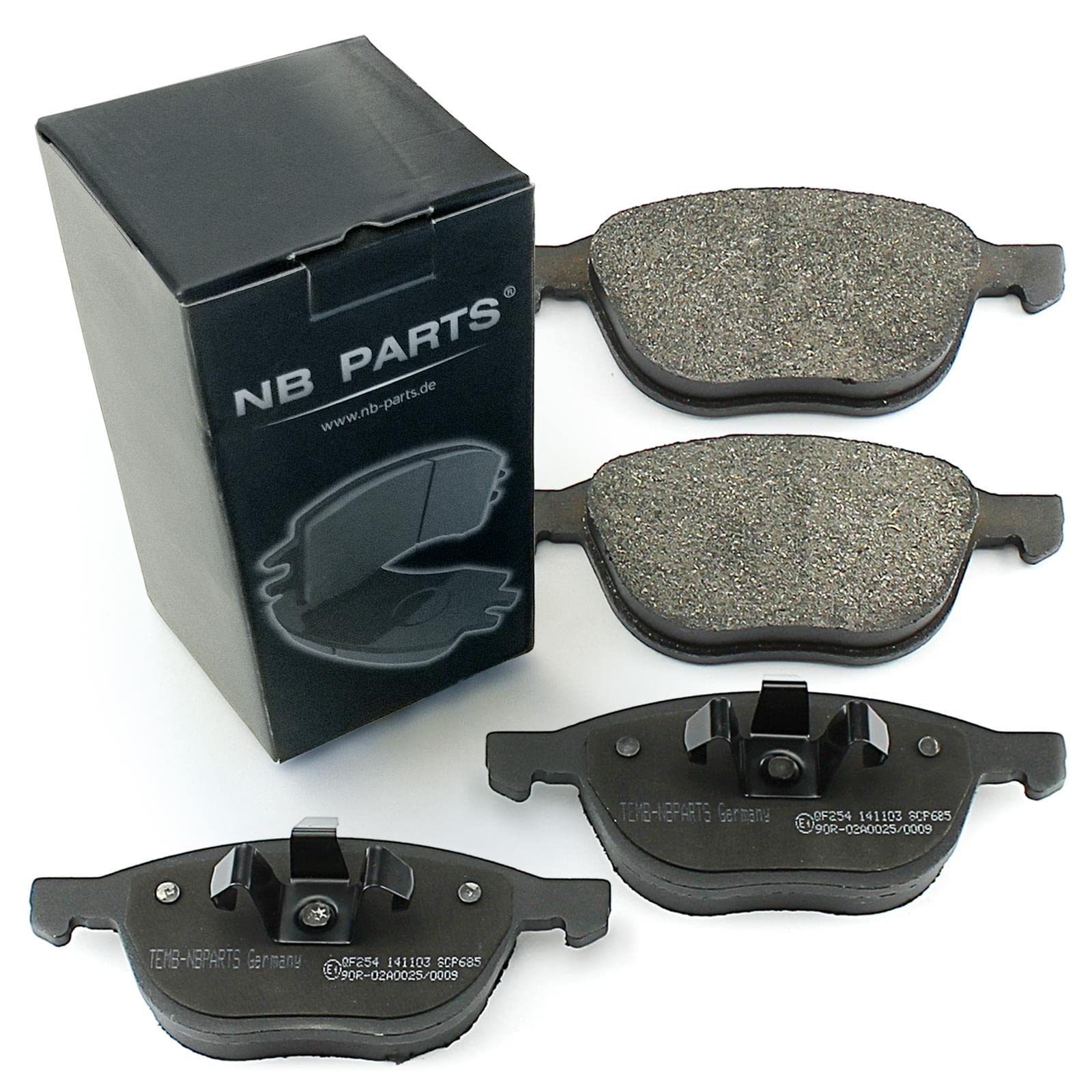 SCHEIBENBREMSBELAGSATZ VORNE NB PARTS GERMANY 10021657 SCHEIBENBREMSBELAGSATZ VORNE NB PARTS GERMANY 10021657 von NB PARTS