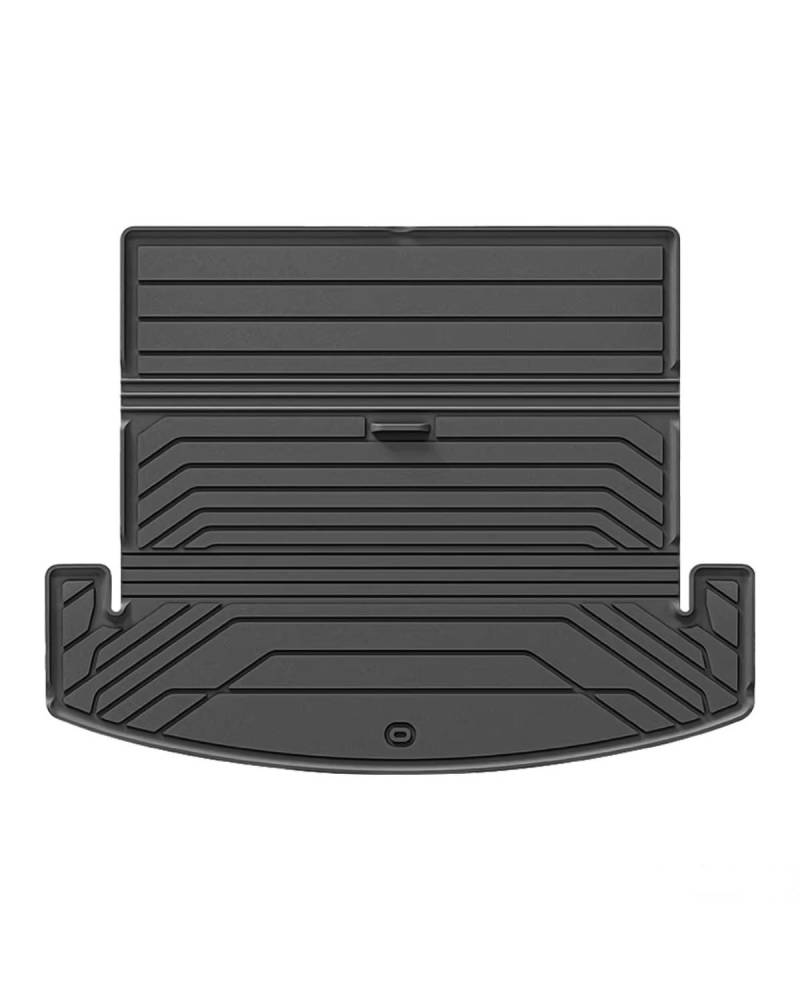 Boot Mat Für Hyundai Für Santa Für Fe 6/7 Sitzer 2024 Auto Hinten Stamm Matten Allwetter Cargo-Liner Fit Cargo Matten TPE Abdeckung Auto Zubehör Kofferraummatte von NBHGFF