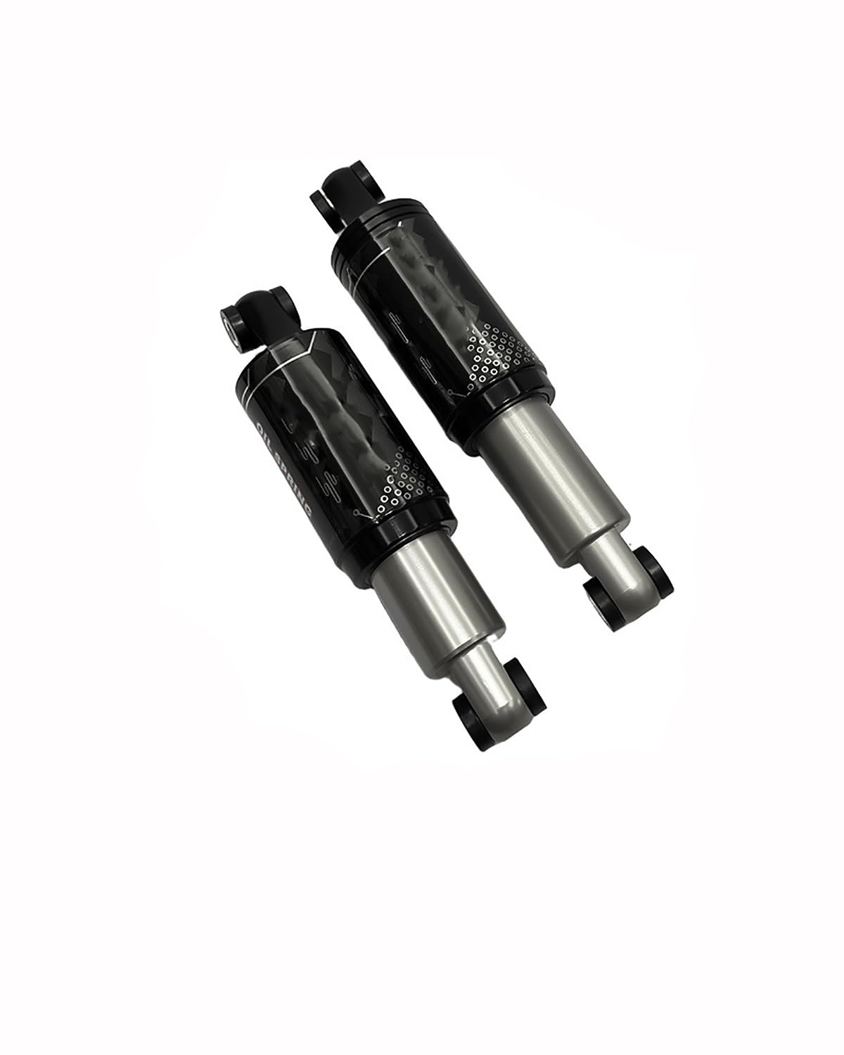 FahrradstoßDäMpfer Fahrrad/Scooter Federung 125mm/165mm/190mm Öl-Feder-Dämpfer für Softail-Rahmen - Hintere Mittelaufhängung MTB Federbeine StoßDäMpfer Hinten(BM-R5 125 mm) von NBHGFF