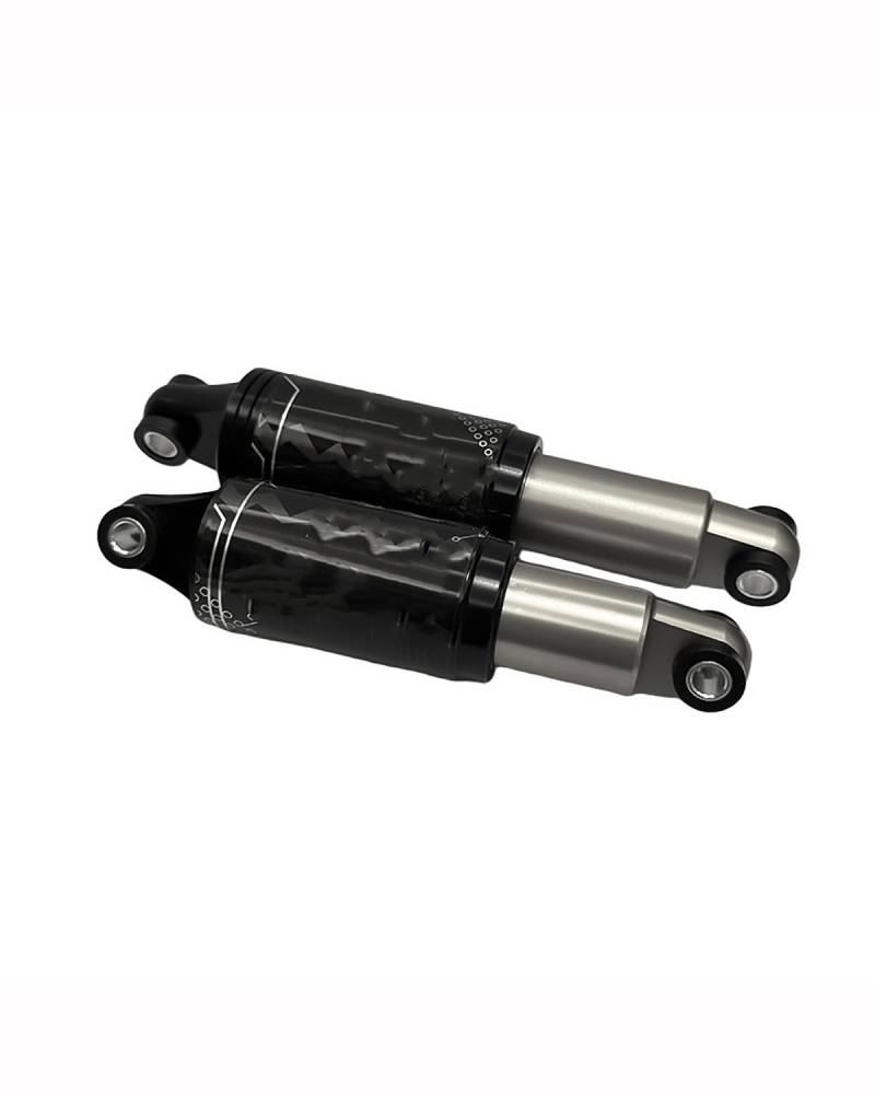 FahrradstoßDäMpfer Fahrrad/Scooter Federung 125mm/165mm/190mm Öl-Feder-Dämpfer für Softail-Rahmen - Hintere Mittelaufhängung MTB Federbeine StoßDäMpfer Hinten(BM-R5 165 mm) von NBHGFF