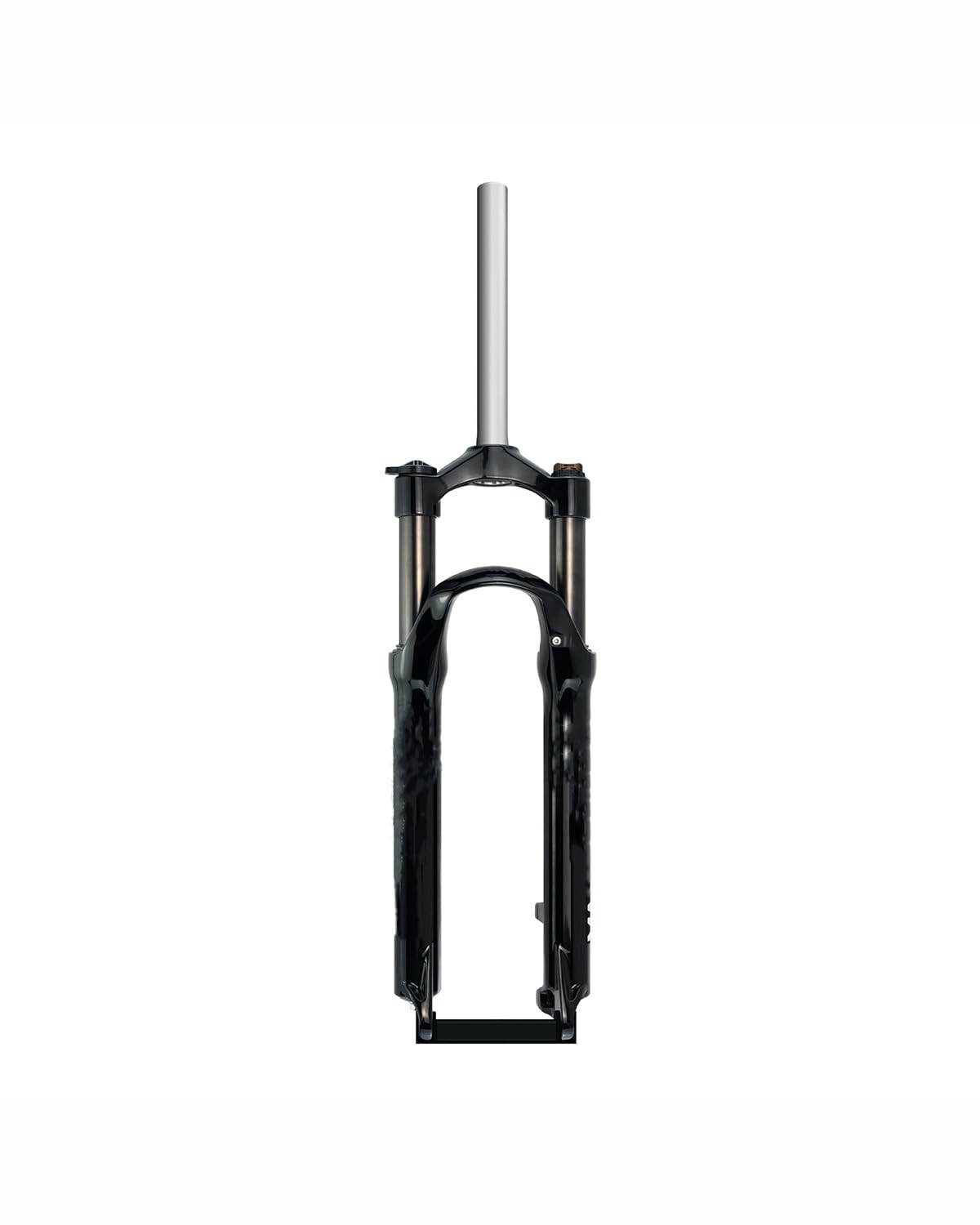 FahrradstoßDäMpfer Federgabel für Mountainbikes FÜR 26/27,5/29 Zoll Aluminium Federung Federbeine MTB Federdämpfer StoßDäMpfer Hinten(Mechanische voorvork Rood Label) von NBHGFF