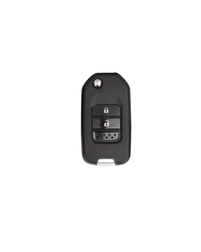 SchlüSsel GehäUse Für FIT XRV Für VEZEL City Jazz Für Civic Für HRV Klappschlüsselgehäuse Fob 2 3 Tasten Autozubehör Klappschlüsselgehäuse SchlüSsel GehäUse(2 Buttons) von NBHGFF
