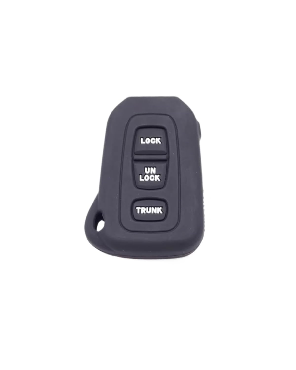 SchlüSsel GehäUse Für Lexus Für LS430 2002 2003 2004 2005 2006 3-Tasten-Silikon-Autoschlüsselabdeckung Shell Fob Case SchlüSsel GehäUse(Black) von NBHGFF