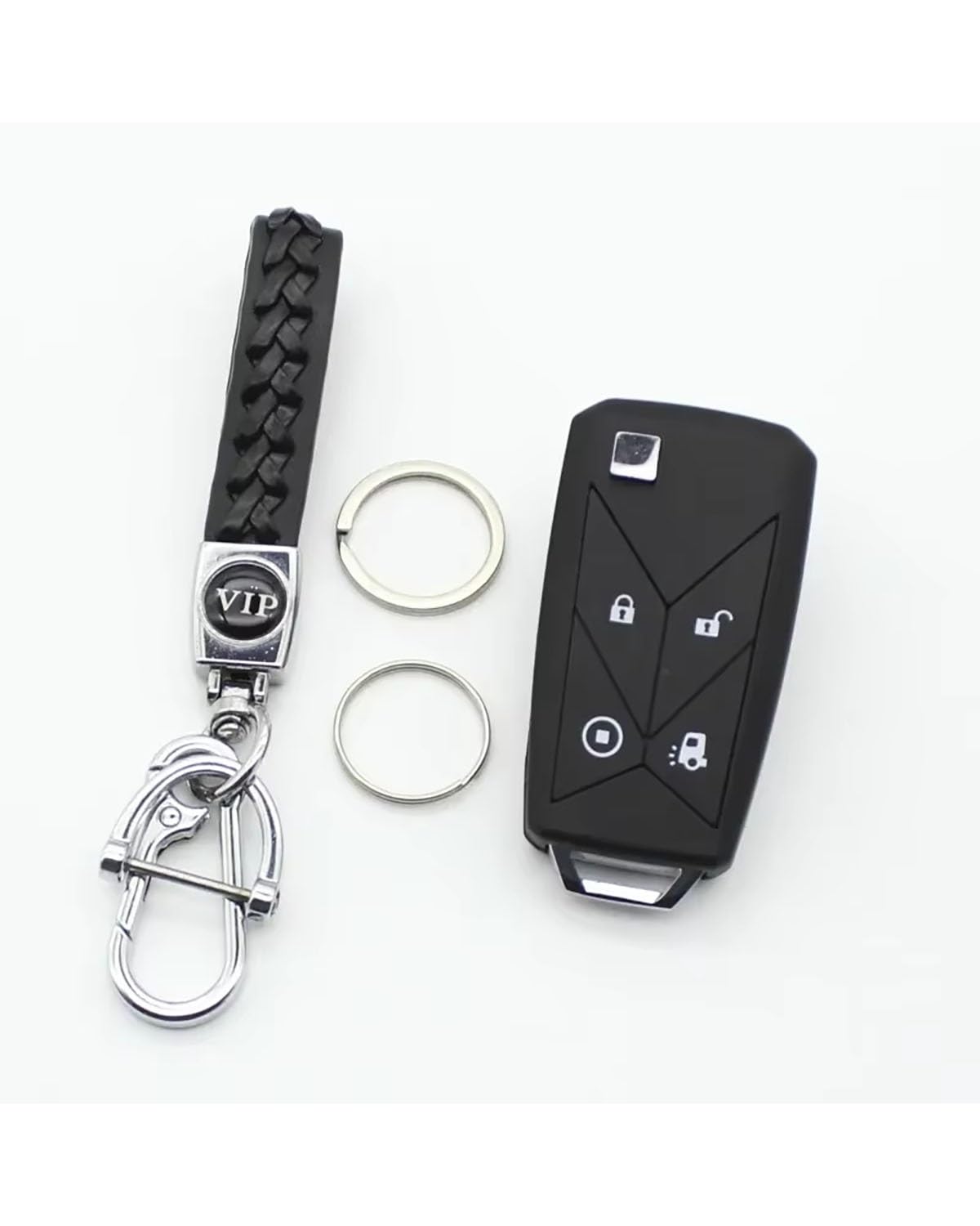 SchlüSsel GehäUse Für Renaultes Für Pickup LKW Gama Seris TCK Zündung Euro 4 Taste Schlüssel Shell Flip Fall Auto Zubehör SchlüSsel GehäUse(Shell with Chain B) von NBHGFF