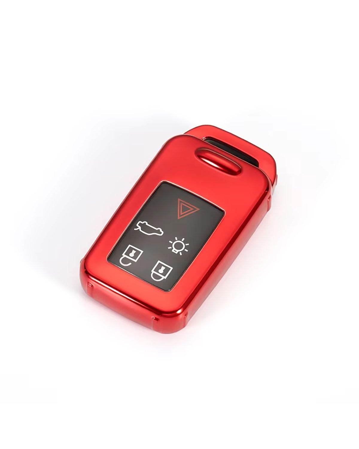 SchlüSsel GehäUse Für S60L V40 Für V60 Für XC60 Für XC90 Für S60 S80L T3 T4 T5 TPU-Autoschlüsseletui Vollständige Abdeckung Halter Shell Key Protecter Case SchlüSsel GehäUse(Red) von NBHGFF