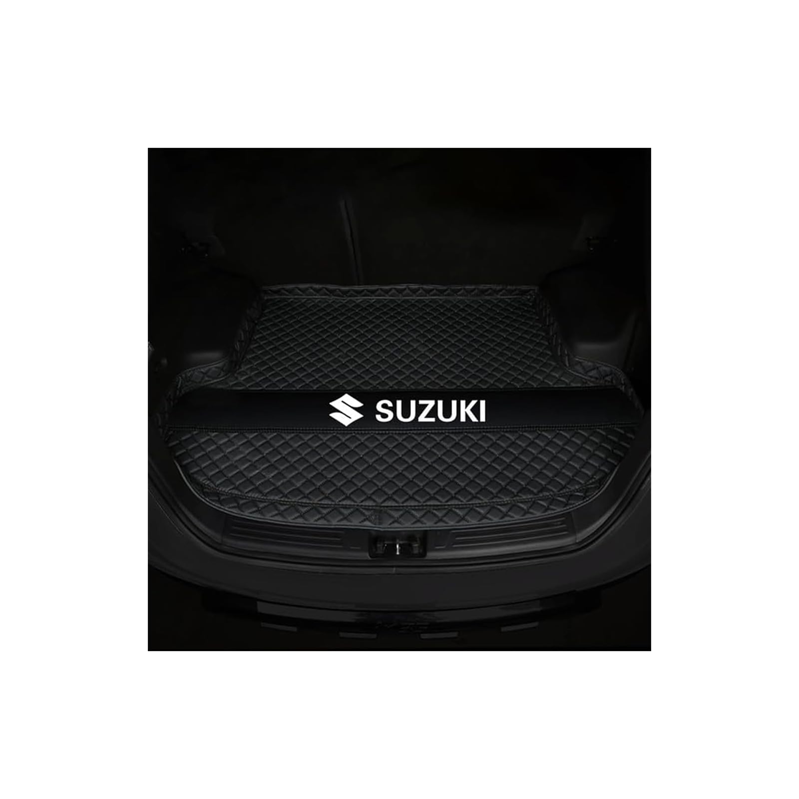 Auto Kofferraummatten, für Suzuki Splash 2008-2014 Wasserdicht Kofferraum Schutzmatte Leder Kofferraumwanne Schutzmatte Kratzfest Zubehör,B Auto Kofferraummatten, für Suzuki Splash 2008-2014 Wasserdicht Kofferraum Schutzmatte Leder Kofferraumwanne Schutzmatte Kratzfest Zubehör,B von NBONNXML