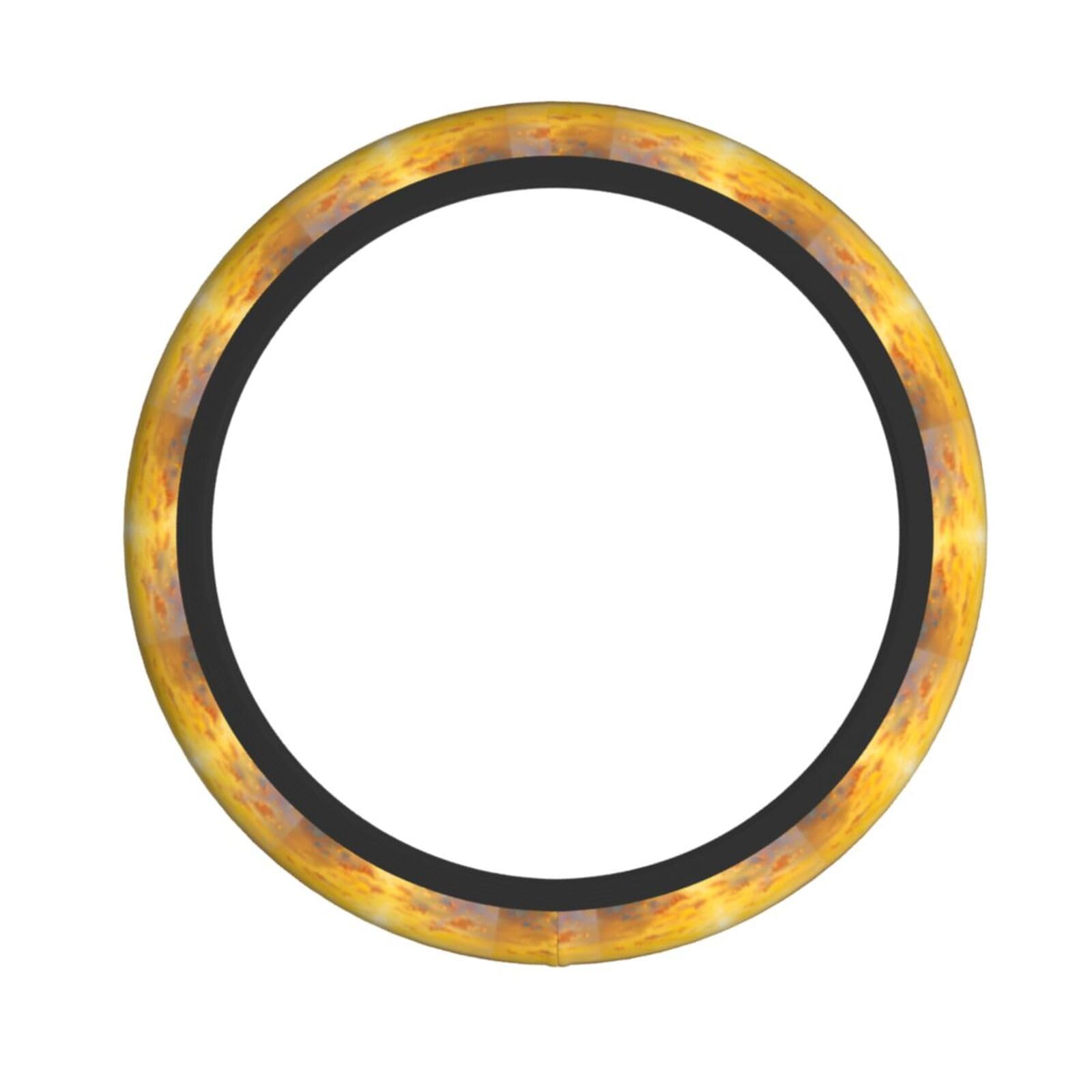 Elastische Lenkradhülle mit Sonnenblumenmuster, Sonnenuntergangsfeld, Blumenmeer, passend für die meisten Autos, SUVs, LKWs, stylisches Innenzubehör Elastische Lenkradhülle mit Sonnenblumenmuster, Sonnenuntergangsfeld, Blumenmeer, passend für die meisten Autos, SUVs, LKWs, stylisches Innenzubehör von NBRIEU