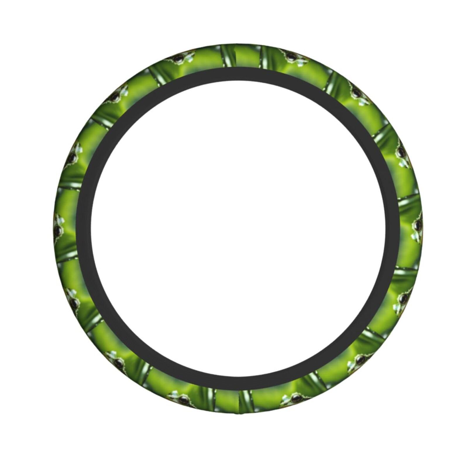 Elastischer Lenkradbezug mit Frosch- und Regen-Druck, passend für die meisten Autos, SUVs, LKWs, elegantes Innenzubehör Elastischer Lenkradbezug mit Frosch- und Regen-Druck, passend für die meisten Autos, SUVs, LKWs, elegantes Innenzubehör von NBRIEU