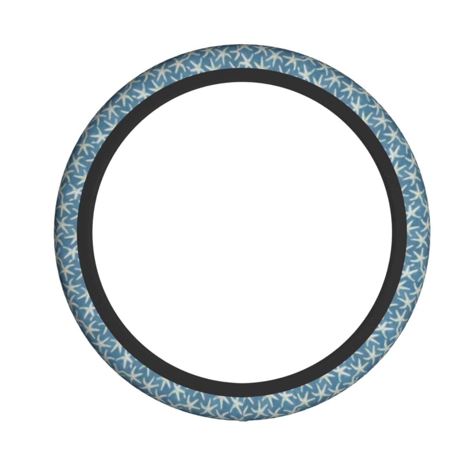 Elastischer Lenkradbezug mit Seestern-Motiv, aus Wolle, passend für die meisten Autos, SUVs, LKWs, stilvolles Innenzubehör Elastischer Lenkradbezug mit Seestern-Motiv, aus Wolle, passend für die meisten Autos, SUVs, LKWs, stilvolles Innenzubehör von NBRIEU