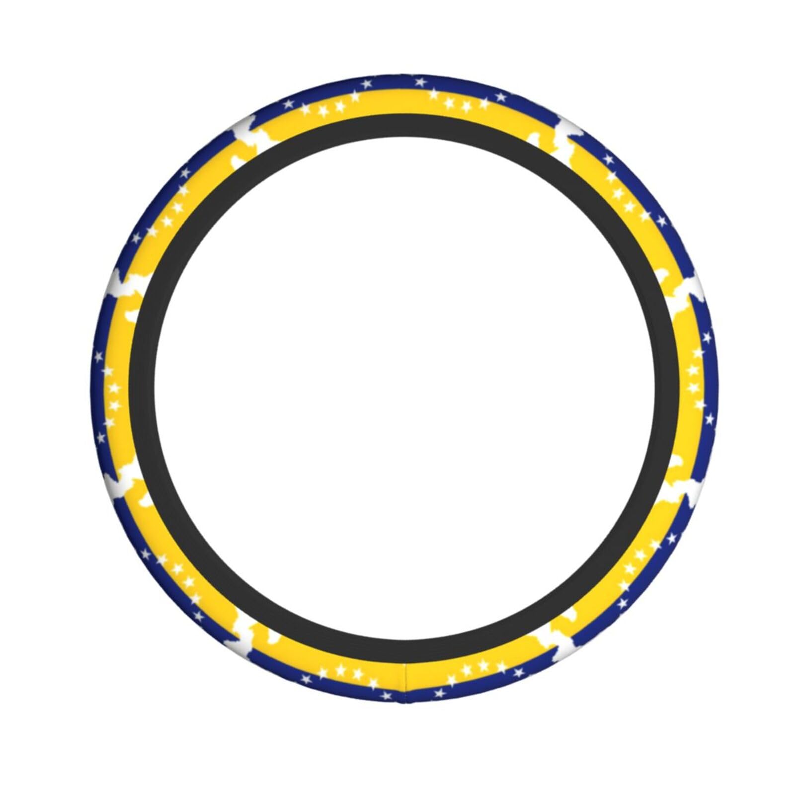 Elastischer Lenkradbezug mit Venezuela-Flagge, passend für die meisten Autos, SUVs, LKWs, stilvolles Innenzubehör Elastischer Lenkradbezug mit Venezuela-Flagge, passend für die meisten Autos, SUVs, LKWs, stilvolles Innenzubehör von NBRIEU