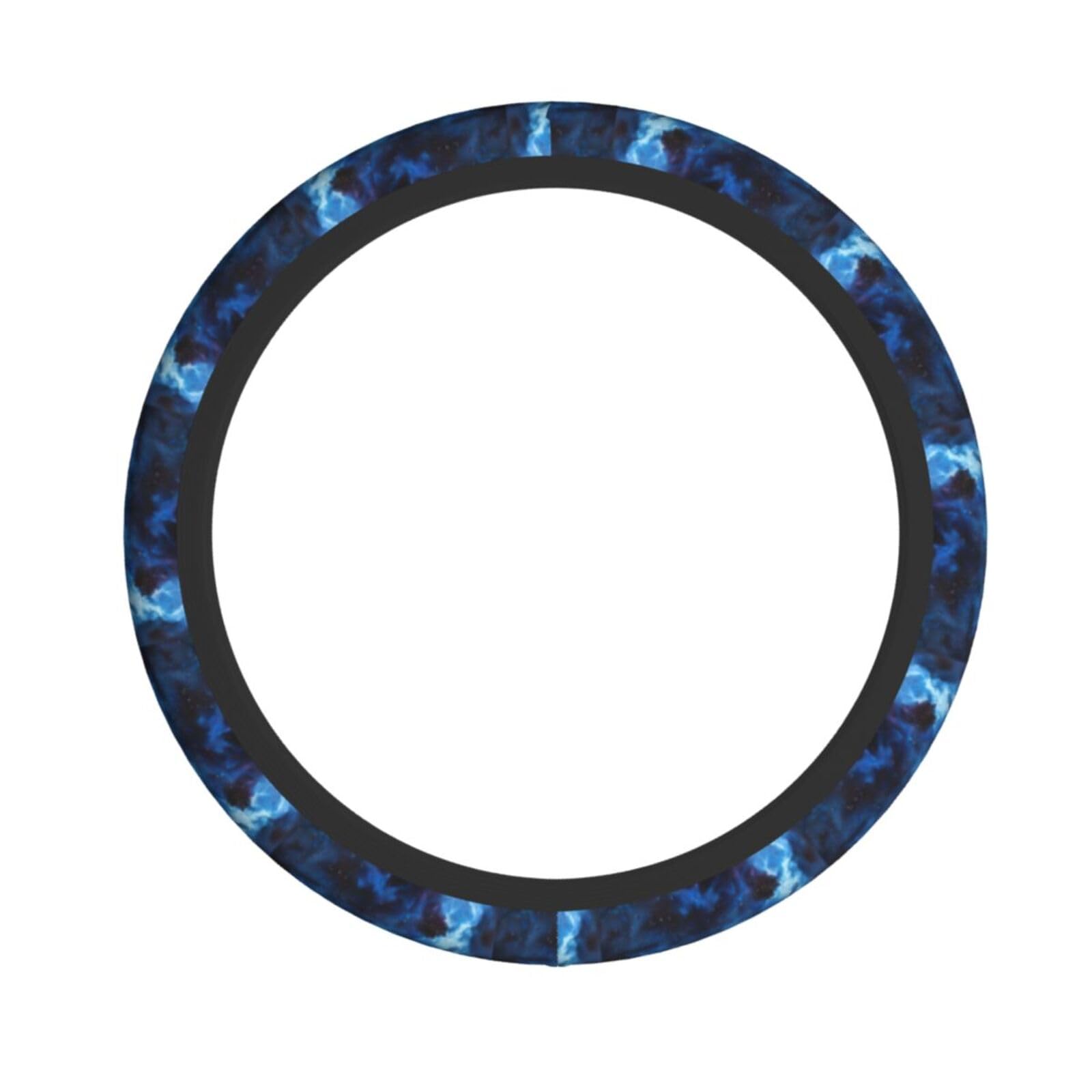Elastischer Lenkradbezug mit blauem Galaxie-Druck, passend für die meisten Autos, SUVs, LKWs, stilvolles Innenzubehör Elastischer Lenkradbezug mit blauem Galaxie-Druck, passend für die meisten Autos, SUVs, LKWs, stilvolles Innenzubehör von NBRIEU