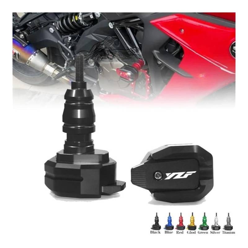 Schutz Crash-Pad Ball Für Ya&maha YZF R1 R3 R6 R7 R25 R1S R1M R6S Motorrad Absturzsicherung Sturzpad Verkleidungsschutz Anti Crash Pad Schutz von NCBPQSHC