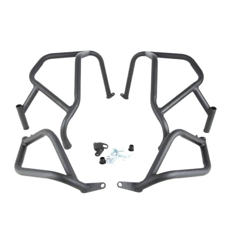 NCPPIUIB Sturzbügel Motorräder Für 450MT 450 MT 450mt Motorradmodifikation oberer und unterer Vollstoßfänger Stoßfänger Anti-Drop-Bar-Zubehör von NCPPIUIB