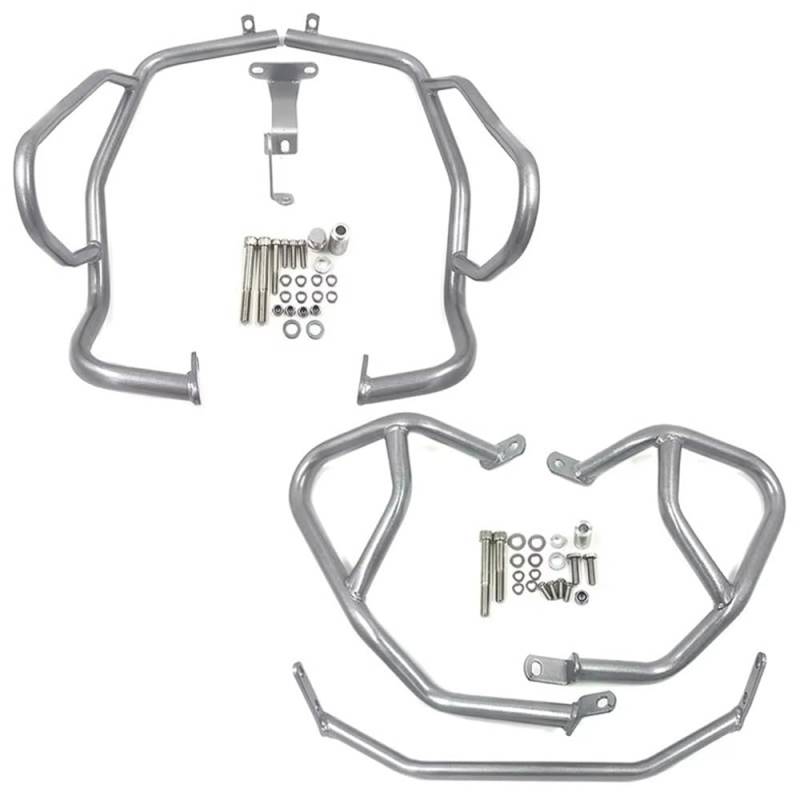 NCPPIUIB Sturzbügel Motorräder Für F 850 ​​GS F 750 GS 2018-2022 2023 Motorrad Motorschutzbügel Crash Tank Bar Stoßstange Oberer unterer Verkleidungsrahmenschutz von NCPPIUIB