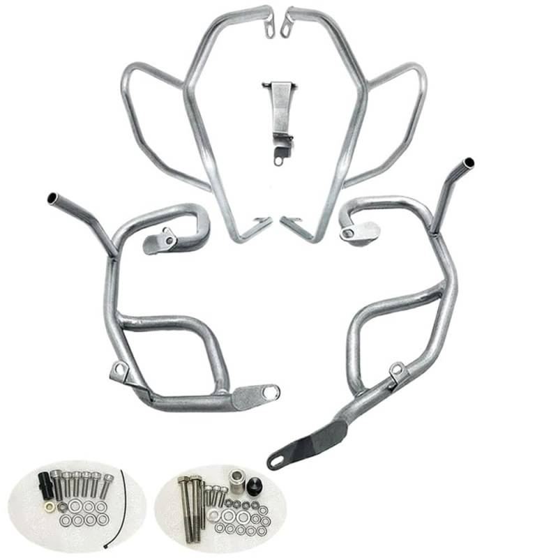NCPPIUIB Sturzbügel Motorräder Für F750GS F850GS F 750GS F 850GS 2017-2023 Motorrad Autobahn Motor Schutz Crash Bar Rahmen Stoßstange Verkleidung Schutz Bar von NCPPIUIB