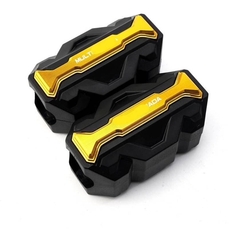 NCPPIUIB Sturzbügel Motorräder Für MULTISTRADA 950 1200/1260 /S/ST V2 V2S V4 Rally V4S 2022 2021 Motorrad Stoßstange Trim Block Motor Schutz Schutz von NCPPIUIB