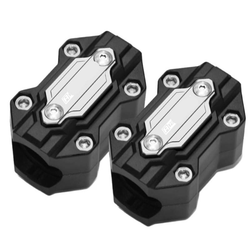 NCPPIUIB Sturzbügel Motorräder Für R1250 GS R 1250 GS ADV R 1250GS Motorrad Stoßstangenschutz Schutzplatte Stoßstange Dekorativer Block Zubehör r1250gs von NCPPIUIB