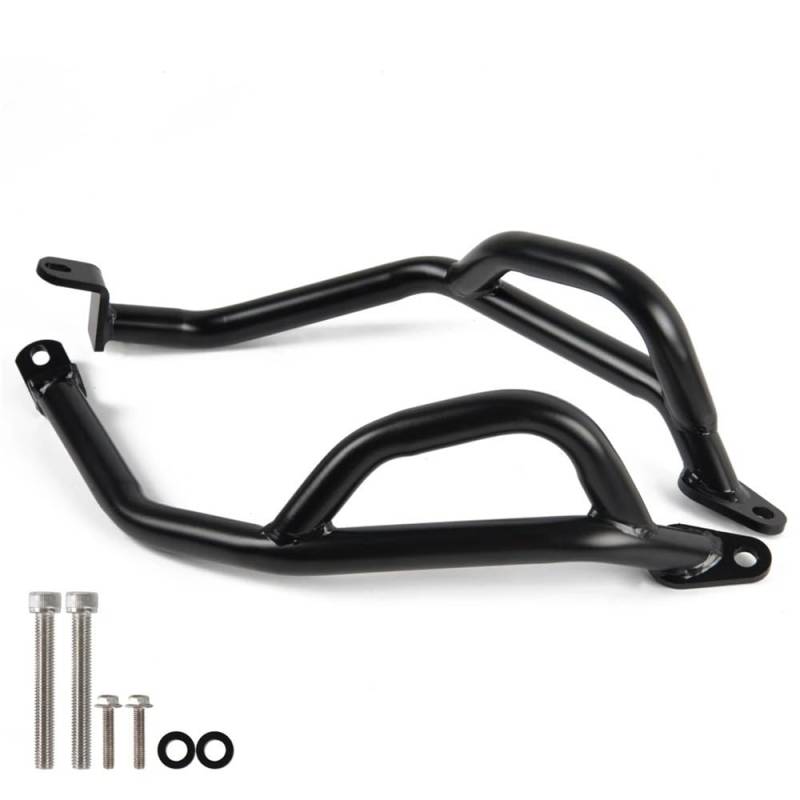 NCPPIUIB Sturzbügel Motorräder Für Trk251 BJ250-18 Crash Bar Motor Schutz Stoßstange OBEREN UNTEREN TRK 251 BJ 250 Fallen Protector 2018-2021 von NCPPIUIB