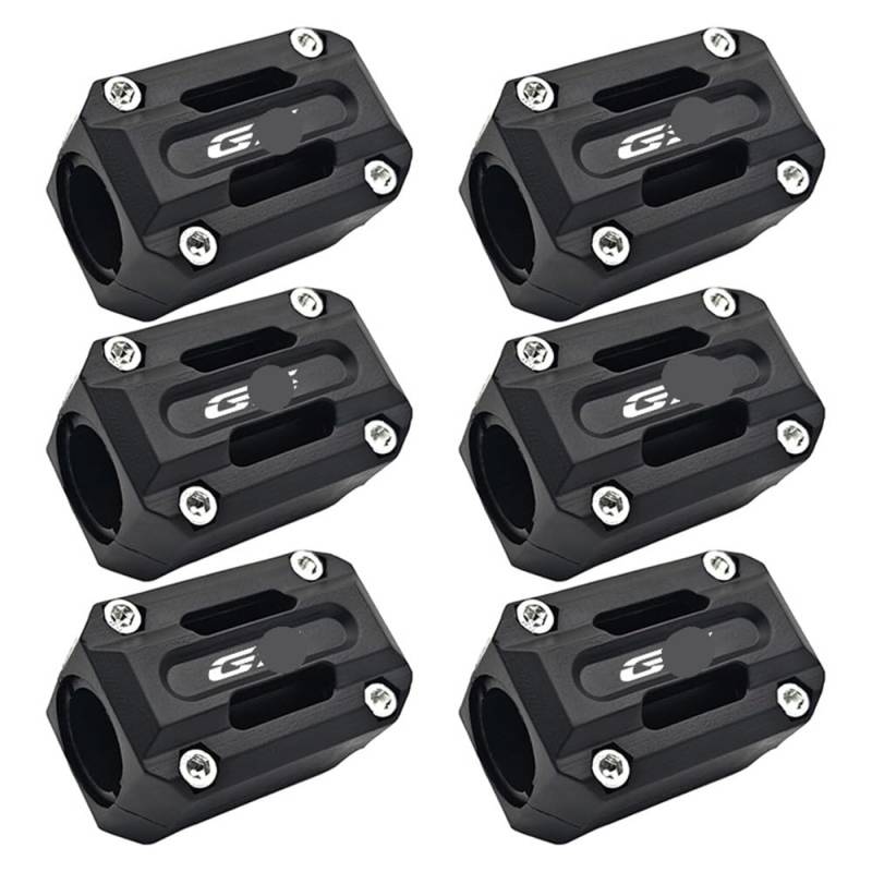 NCPPIUIB Sturzbügel Motorräder Motorrad Motor Schutz Für F900GS R1300GS R1250GS R1200GS ADV F850GS Für Abenteuer F750GS Crash Bar Stoßstange Protector Block von NCPPIUIB