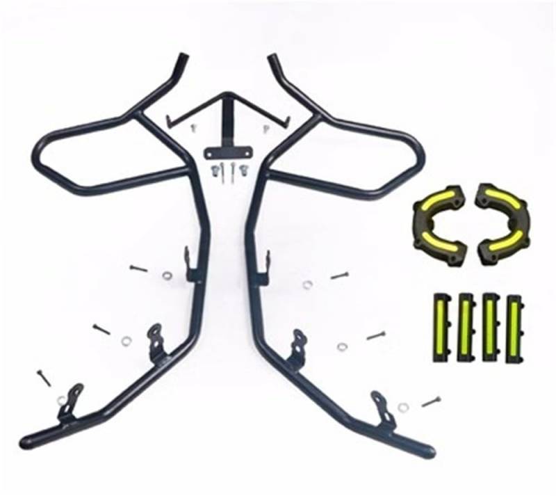 NCPPIUIB Sturzbügel Motorräder Motorrad Stoßstange Motor Schutz Crash Bars Stunt Käfig Protector für VOGE SR4MAX SR4 MAX SR 4 MAX DONSTOO von NCPPIUIB