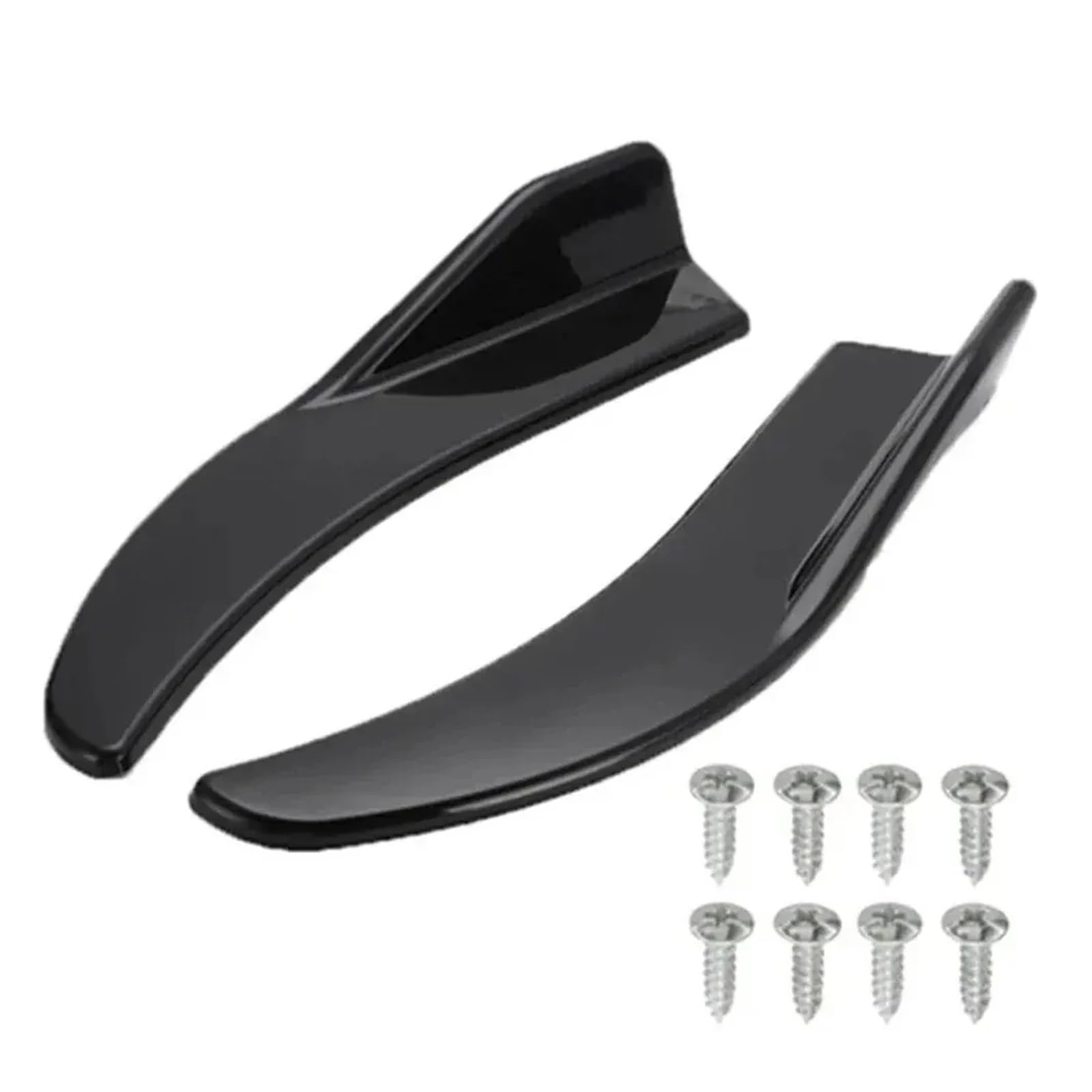 Front Spoiler Lippe 1 Paar Auto Tasche Ecke Stoßstange Spoiler Vorne Hinten Lip Anti-Kollision Universal Auto Seite Rock Anti Kollision Hinten Ecke Zubehör Auto Spoilerlippe Front Spoiler Lippe 1 Paar Auto Tasche Ecke Stoßstange Spoiler Vorne Hinten Lip Anti-Kollision Universal Auto Seite Rock Anti Kollision Hinten Ecke Zubehör Auto Spoilerlippe von NCTPICLC
