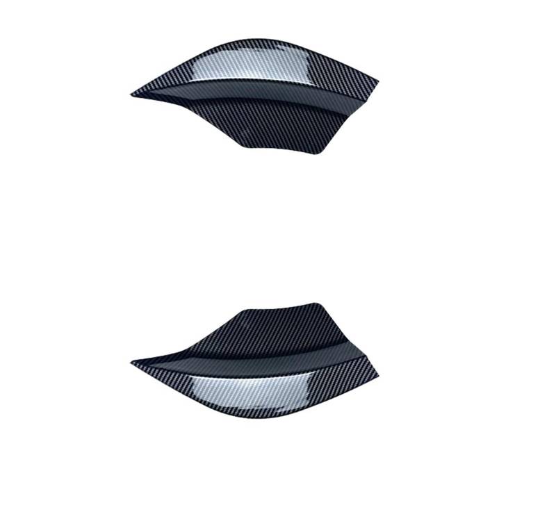 Front Spoiler Lippe 2 Stück Für Benz A-Klasse W176 A180 A200 A45 Für AMG 2013 2014 2015 2016 2017 2018 Heckstoßstange Cornerite Seitendiffusor Splitter Lip Spoiler Auto Spoilerlippe(Carbon Fiber Style von NCTPICLC