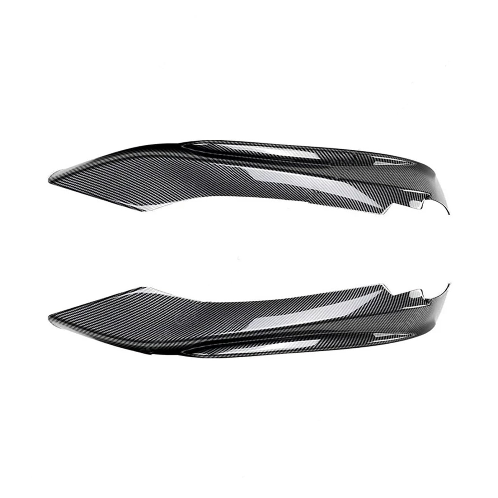 Front Spoiler Lippe 2 Stück Für F32 F33 F36 4 Serie 2014–2020 Für Sport Für Tech (nur Für Sportmodelle) Für MP-Style Frontstoßstangen-Lip-Spoiler-Splitter Auto Spoilerlippe(Carbon Look) von NCTPICLC