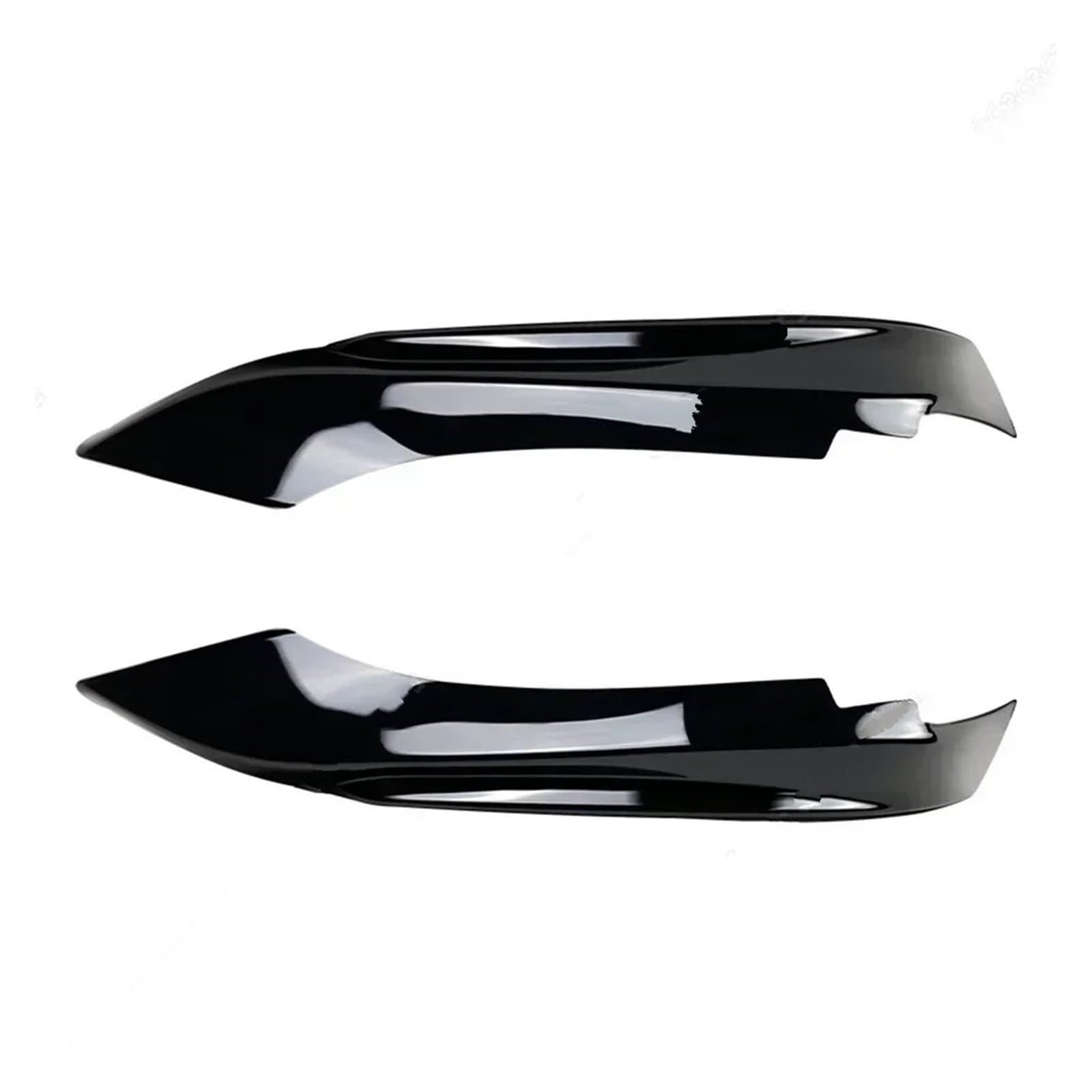 Front Spoiler Lippe 2 Stück Für F32 F33 F36 4 Serie 2014–2020 Für Sport Für Tech (nur Für Sportmodelle) Für MP-Style Frontstoßstangen-Lip-Spoiler-Splitter Auto Spoilerlippe(Gloss Black) von NCTPICLC