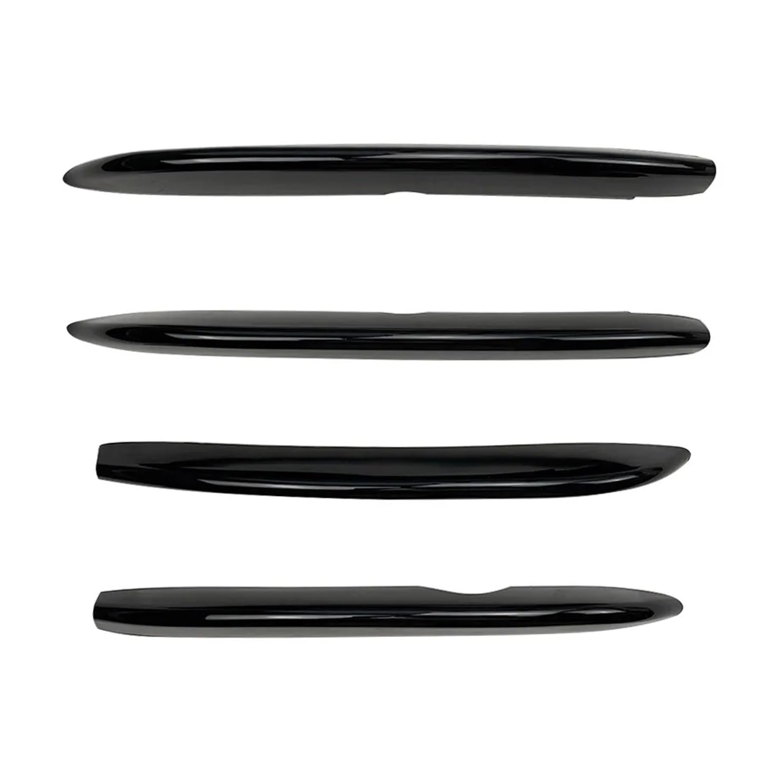 Front Spoiler Lippe 2020 Bis Up Für Benz Für CLA W118 C118 CLA35 Frontschürze Air Vent Splitter Canard Spoiler Grille Glänzend Schwarz Carbon Look Auto Spoilerlippe(Glossy Black) von NCTPICLC
