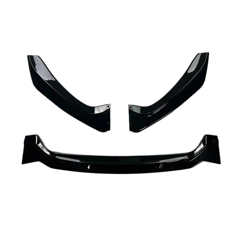 Front Spoiler Lippe 3 PCS Front Lip Splitter Spoiler Für F20 F21 Für LCI S1 Serie 118i 120i 120d M135i M140i Pack 2015 16 17 18 2019 Tyle Auto Spoilerlippe(Gloss Black) von NCTPICLC