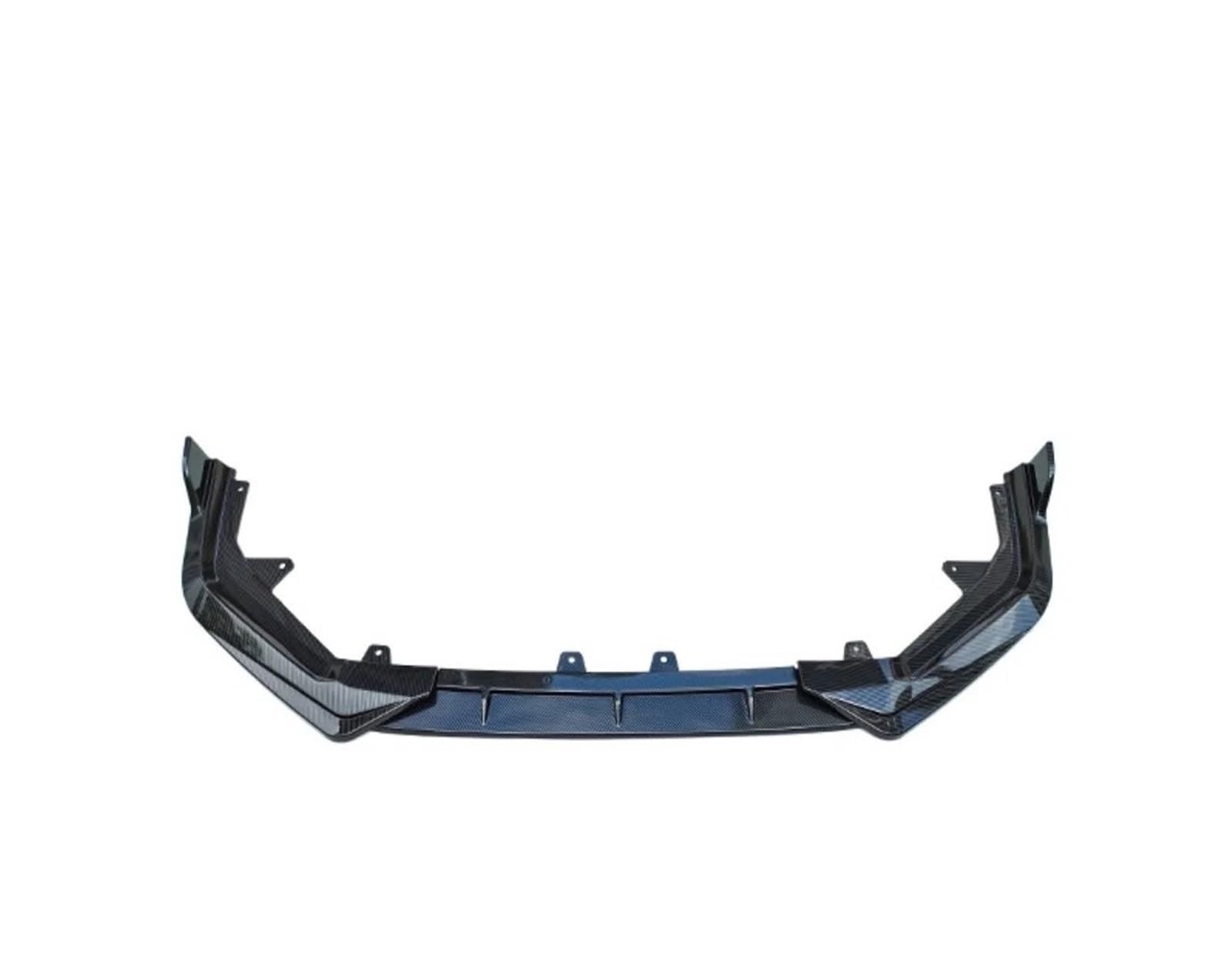Front Spoiler Lippe 3PCS Für Civic 2022 2023 2024 11th Für Gen Auto Zubehör Frontschürze Lip Spoiler Seite Splitter Deflektor Wachen Körper Kit Abdeckung Auto Spoilerlippe(Kohlefaser) von NCTPICLC