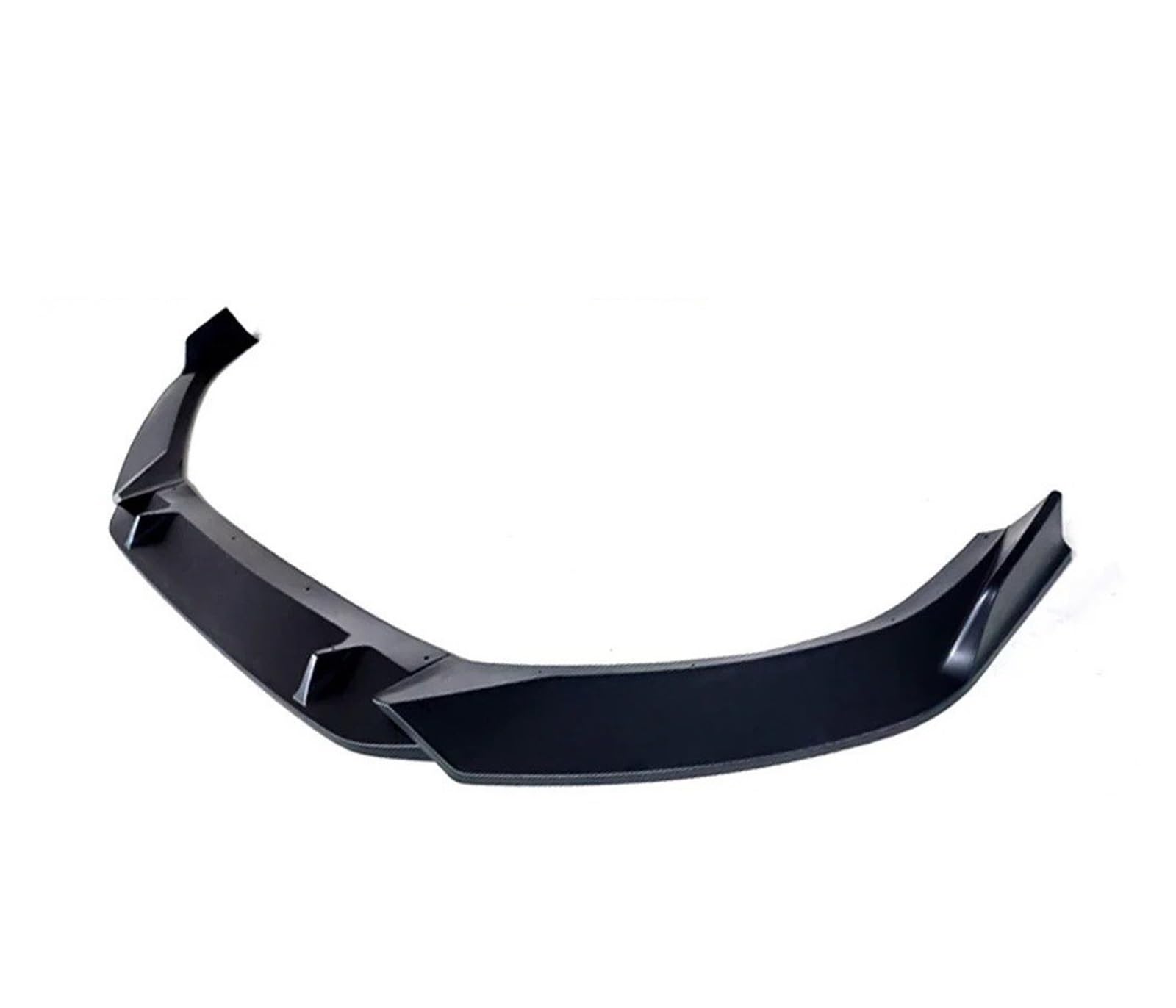 Front Spoiler Lippe 3PCS Set Für A4 B9 8W Pre-Facelift 2016 2017 2018 (Vor Facelift) Carbon Faser Druck Schwarz Frontschürze Lip Spoiler Auto Spoilerlippe(Line - Matte Black) von NCTPICLC