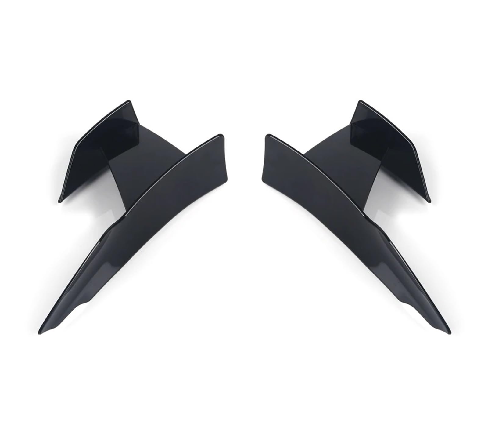 Front Spoiler Lippe 6 Stück Für F80 Für M3 F82 Für M4 Carbon Fiber Car Styling Zubehör Frontstoßstange Lip Fin Splitter Spoiler Canard Aufkleber Auto Spoilerlippe(Brilliant Black) von NCTPICLC