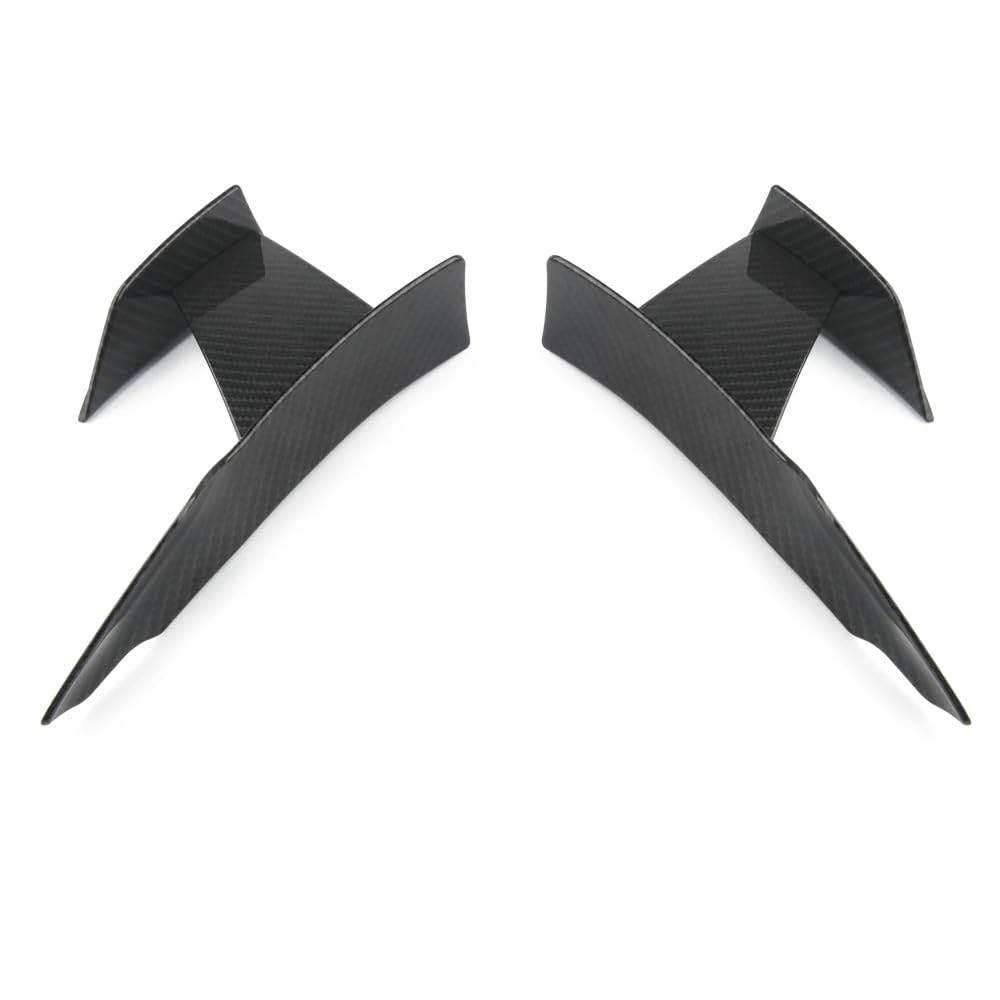 Front Spoiler Lippe 6 Stücke Für F80 Für M3 Für F82 Für M4 Carbon Faser Oder Helle Schwarz Auto Styling Zubehör Front Stoßstange Seite Dekoration Auto Spoilerlippe(Kohlefaser) von NCTPICLC