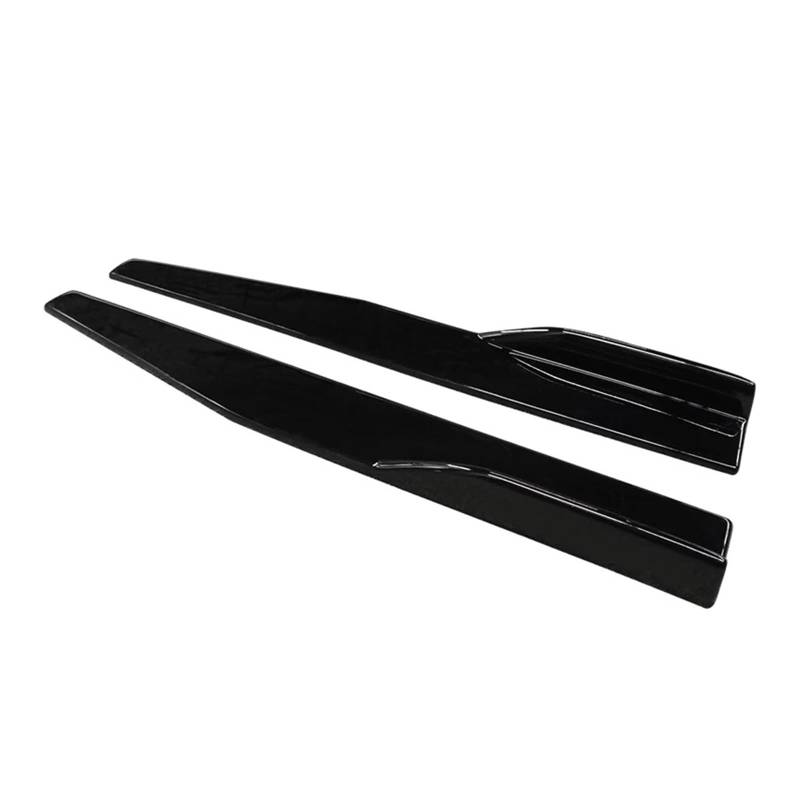 Front Spoiler Lippe 75CM Für TT 2004-2019 2016 2017 Auto Zubehör Seite Rock Stoßstange Diffusor Spoiler Schürzen Flügel Extensions Carbon Faser Look Auto Spoilerlippe(Gloss Black) von NCTPICLC