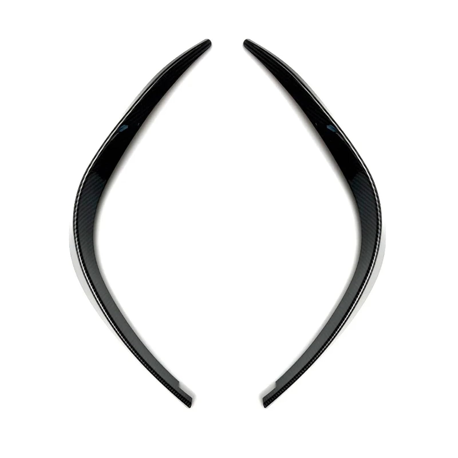 Front Spoiler Lippe Auto Front Canards Schürze Stoßstange Splitter Spoiler Body Kits Für Benz W177 A180 A200 A250 A260 Für AMG A35 2018 2019 2020 2021 2022 Auto Spoilerlippe(Carbon Look 2) von NCTPICLC