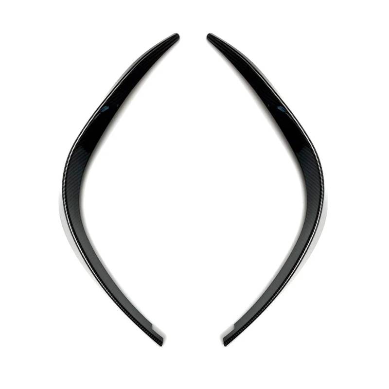 Front Spoiler Lippe Auto Front Canards Schürze Stoßstange Splitter Spoiler Body Kits Für Benz W177 A180 A200 A250 A260 Für AMG A35 2018 2019 2020 2021 2022 Auto Spoilerlippe(Carbon Look 2) von NCTPICLC