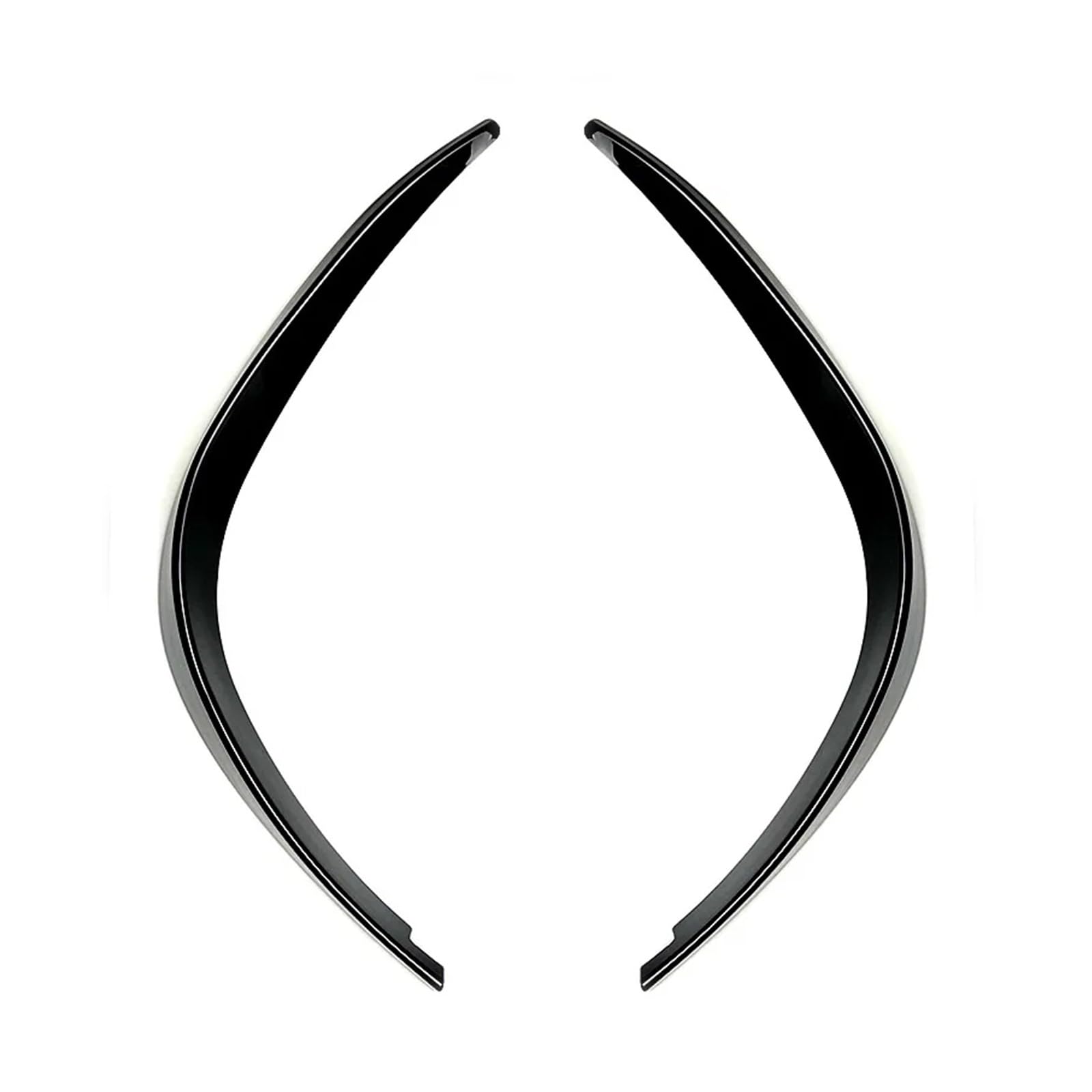 Front Spoiler Lippe Auto Front Canards Schürze Stoßstange Splitter Spoiler Body Kits Für Benz W177 A180 A200 A250 A260 Für AMG A35 2018 2019 2020 2021 2022 Auto Spoilerlippe(Gloss Black 2) von NCTPICLC