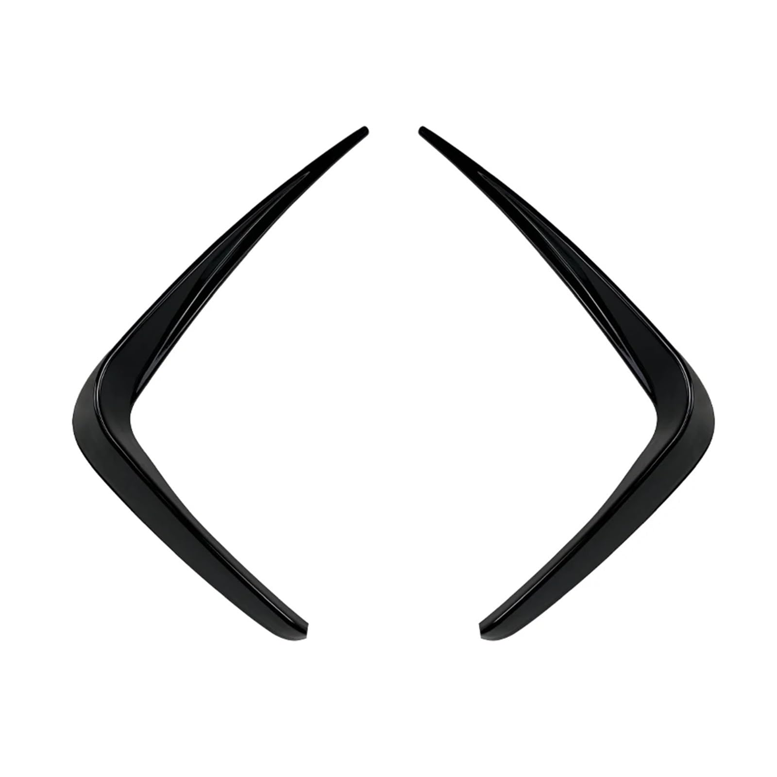 Front Spoiler Lippe Auto Vorderen Stoßfänger Lip Spoiler Nebel Lampe Abdeckung Trim Grille Body Kit Für G20 G28 318i 320i 325i 330i 330d 330e 2019 2020 2021 Auto Spoilerlippe(Glossy Black) von NCTPICLC