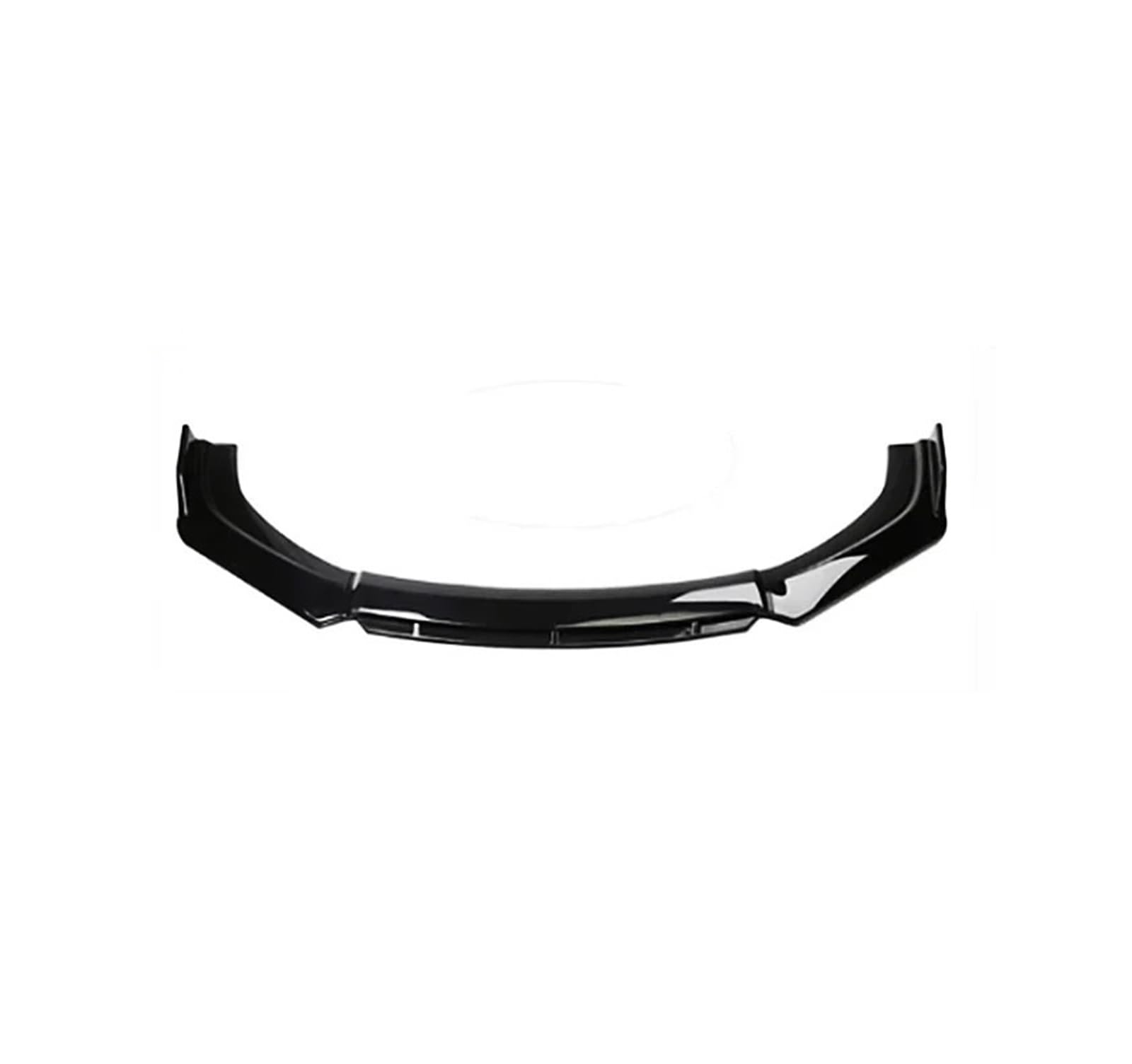 Front Spoiler Lippe Front Lip Splitter Spoiler Diffusor Universal Stoßstange Klinge Bodykit Zubehör Für A3 Für A4 Für A6 Für Q3 S3 S4 S6 B6 B7 B8 B8.5 Limousine Auto Spoilerlippe(Glossy Black) von NCTPICLC