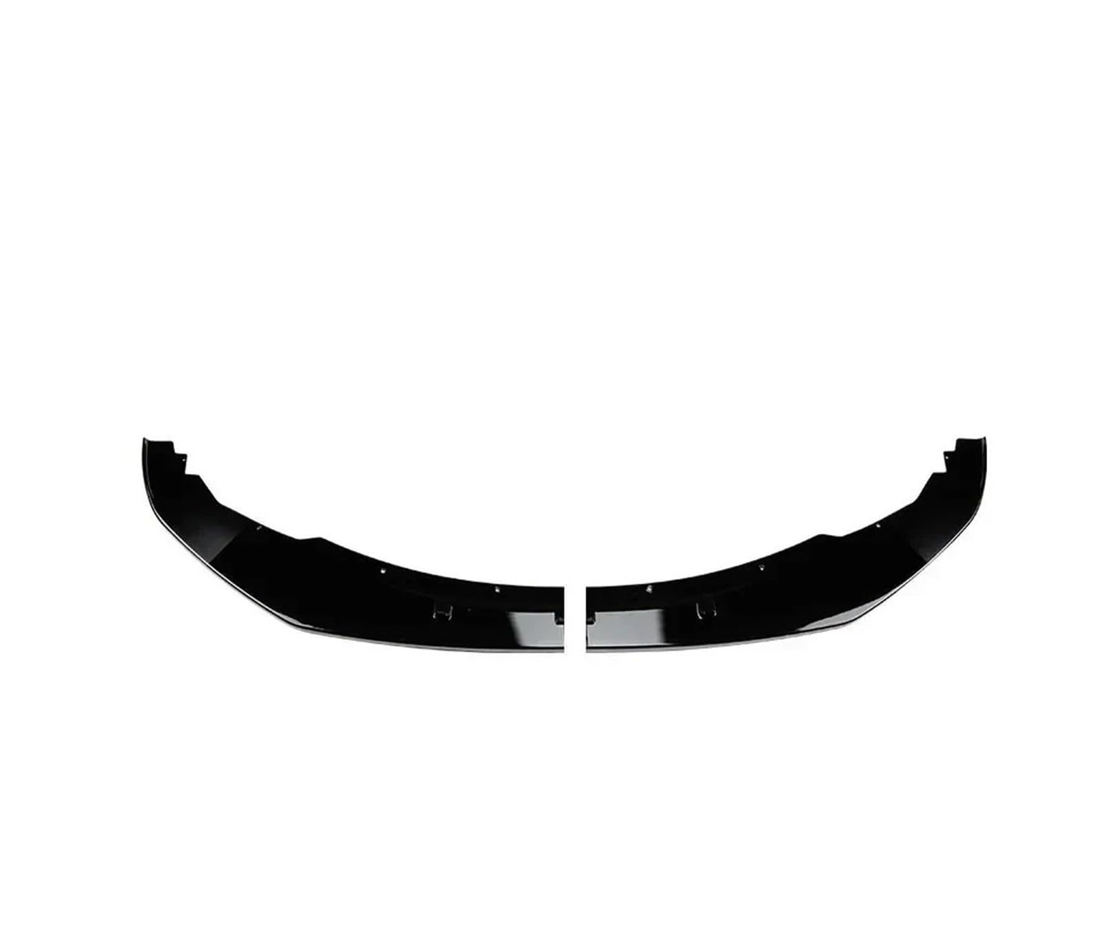 Front Spoiler Lippe Frontlippe Stoßstangenblatt Für 1er F20 F21 Pack 118i 120i M135i M140i Sport 2012 2013 2014 2015 2016 2017 2018 2019 Auto Spoilerlippe(Black 2012-2014) von NCTPICLC