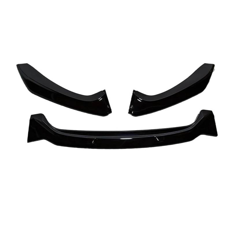 Front Spoiler Lippe Frontschürze Lip Spoiler Splitter Diffusor Bodykit Für F20 F21 Sport Stil 118i 120d 120i M135i M140i 2015 2016 2017 2018 2019 Für LCI Auto Spoilerlippe(Gloss Black) von NCTPICLC