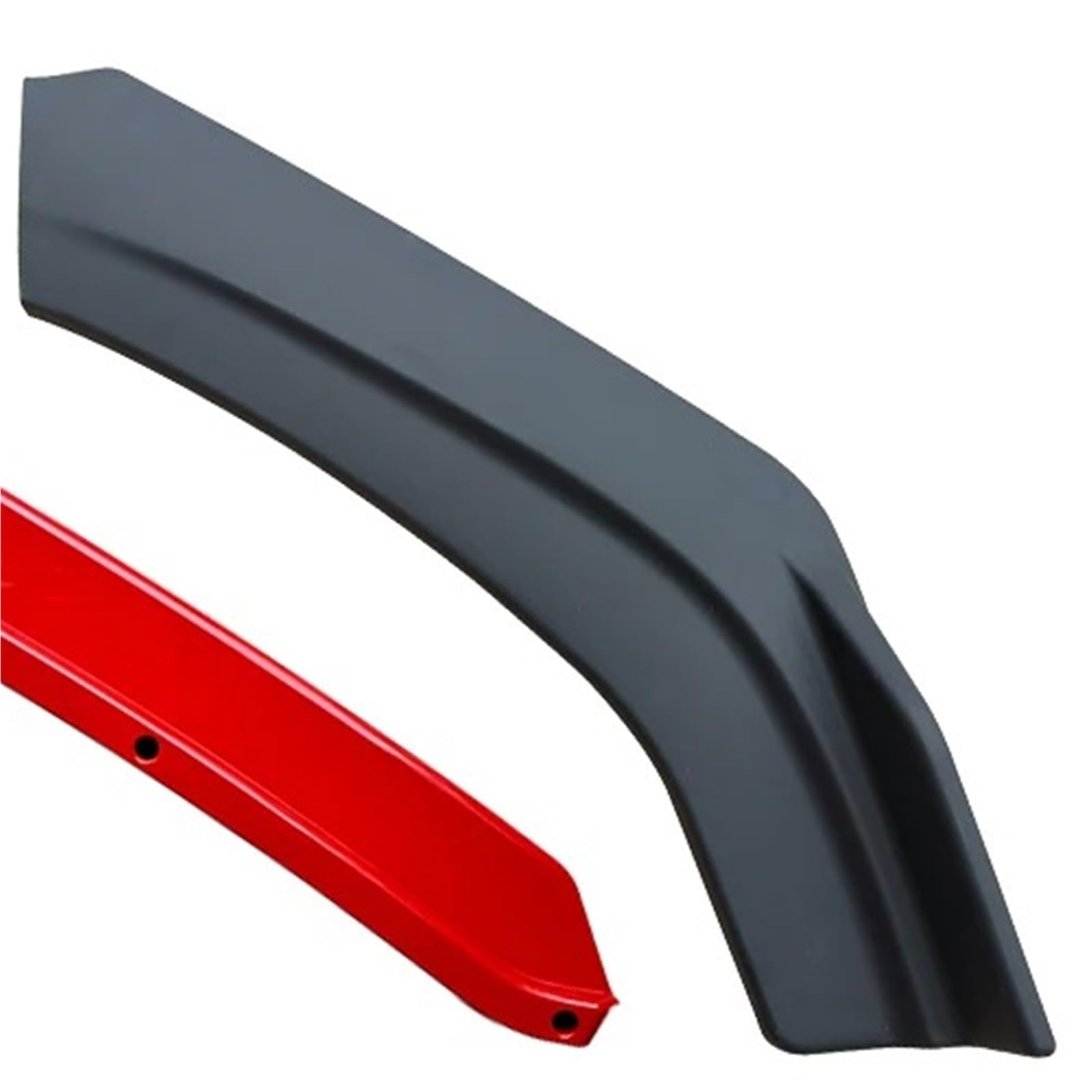 Front Spoiler Lippe Frontschürze Spoiler Schutz Platte Lip Body Kit Carbon Oberfläche Kinn Schaufel Für Kia Für Optima K5 2014 2015 2016 2017 Auto Spoilerlippe(Matte Black-red) von NCTPICLC