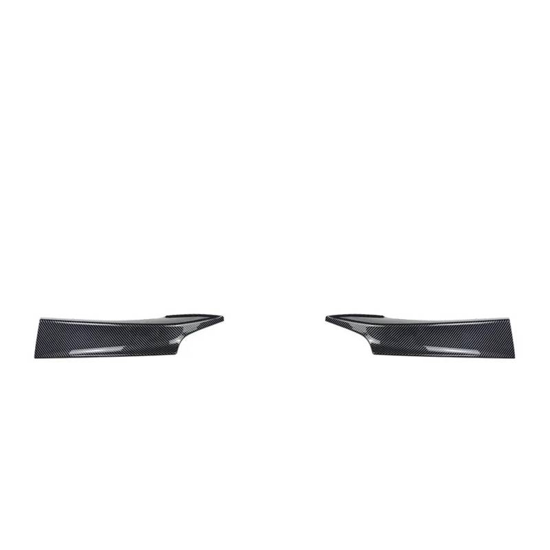 Front Spoiler Lippe Für 1 Serie F20 F21 Für M-Sport Stil 2012 2013 2014 Canard Abdeckung Trim Splitter Front Stoßstange Lip Spoiler Glanz Schwarz Carbon Faser Auto Spoilerlippe(Splitter Carbon Look) von NCTPICLC