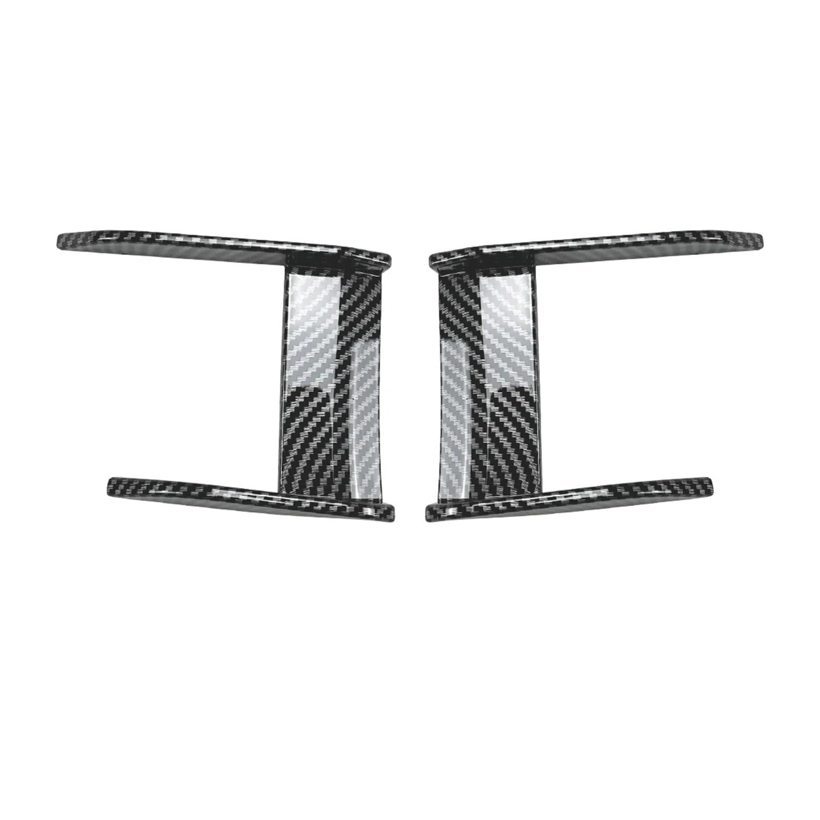 Front Spoiler Lippe Für 1 Serie F40 120i 128ti 118i Für M135i 2019+ Performance 1 Paar Stoßstangenlippe Seitenspoiler Splitterabdeckung ABS Glanzschwarz Auto Spoilerlippe(Kohlefaser) von NCTPICLC