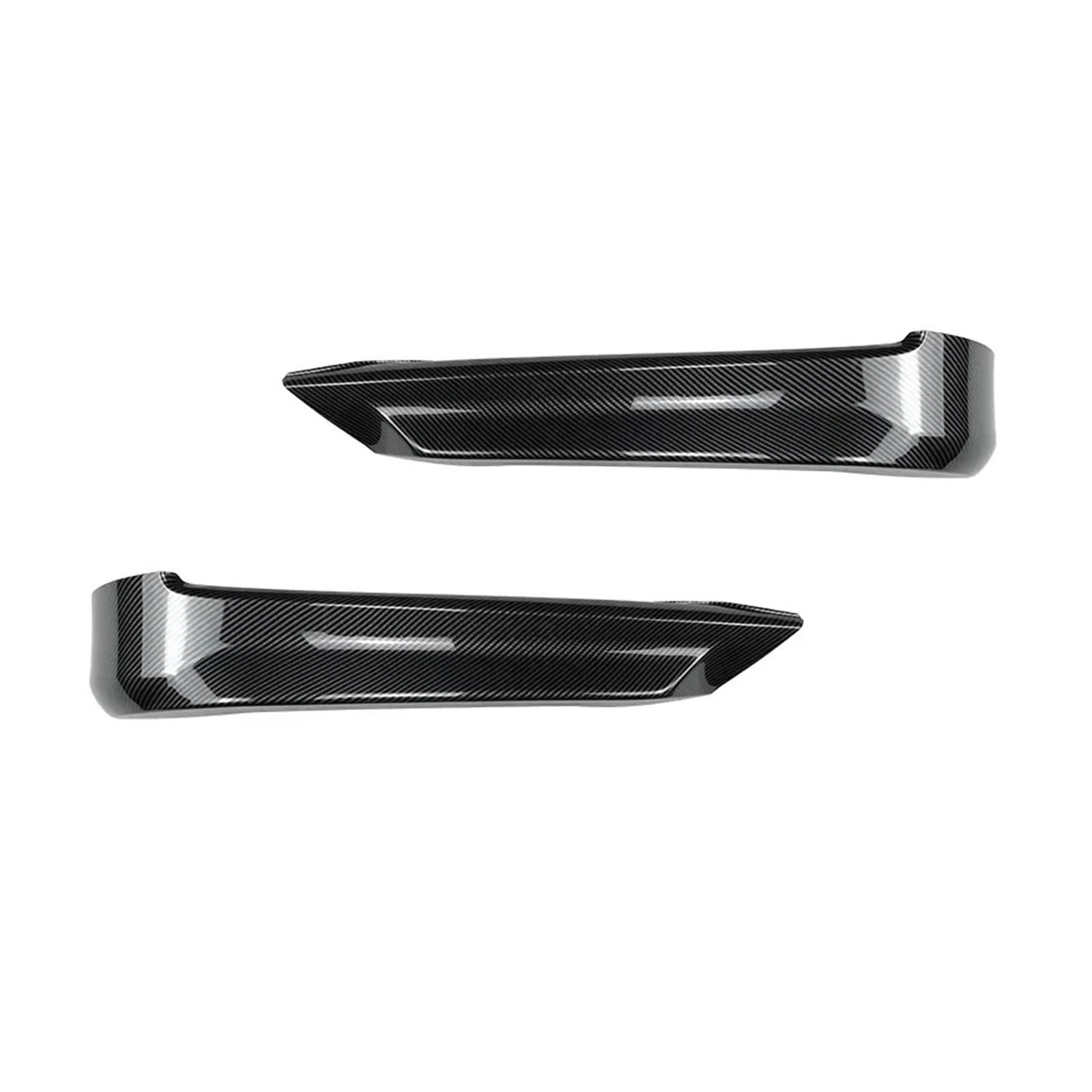 Front Spoiler Lippe Für 3 Serie E90 E91 320i 325i 2005 2006 2007 2008 Frontschürze Lip Splitter Stoßstange Diffusor Spoiler Schutzfolie Body Kits Auto Spoilerlippe(Carbon Look Splitter) von NCTPICLC