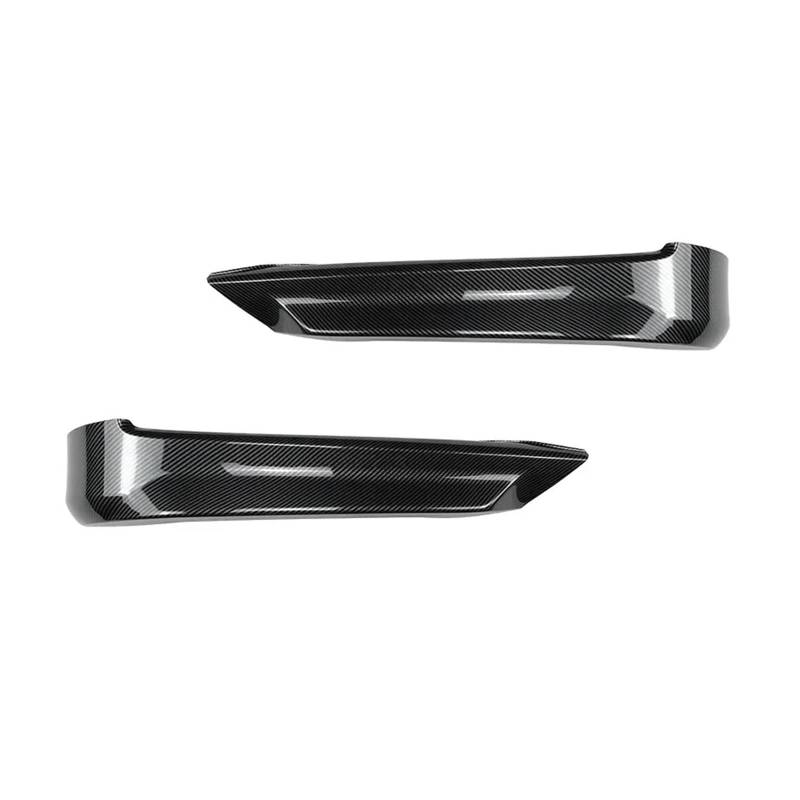 Front Spoiler Lippe Für 3 Serie E90 E91 320i 325i 2005 2006 2007 2008 Frontschürze Lip Splitter Stoßstange Diffusor Spoiler Schutzfolie Body Kits Auto Spoilerlippe(Carbon Look Splitter) von NCTPICLC