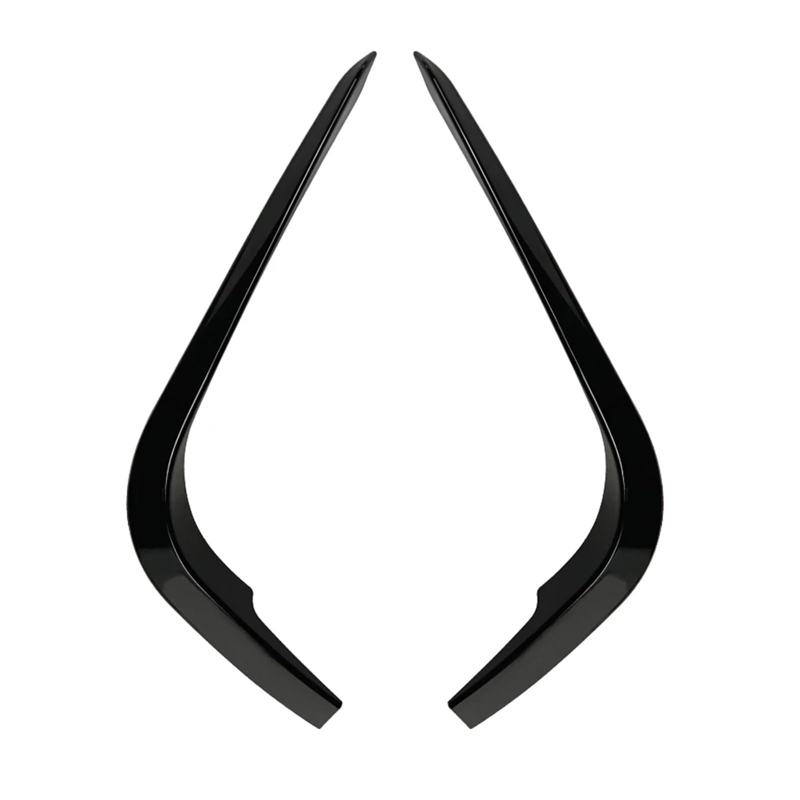 Front Spoiler Lippe Für 3 Serie E90 E91 320i 330i 316i 318i 335i Sport Für Pre-LCI 2005 06 07 2008 Frontschürze Lip Canard Splitter Diffusor Nebel Lampe Auto Spoilerlippe(Gloss Black) von NCTPICLC